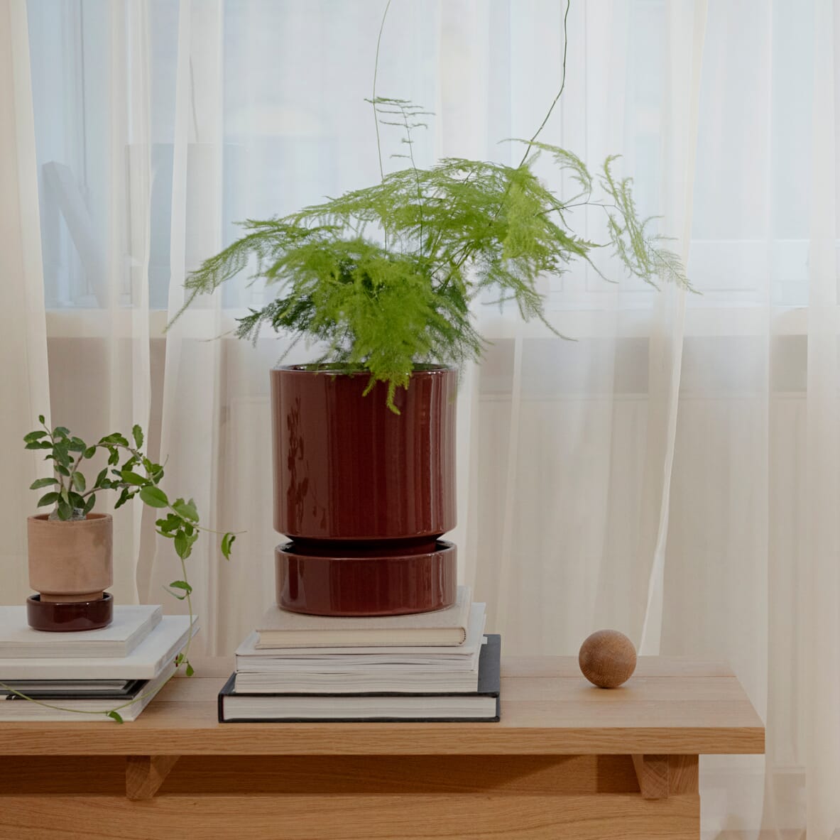 Hoff Potte Burgundy/Burgundy 14x17 - Hovedbilde