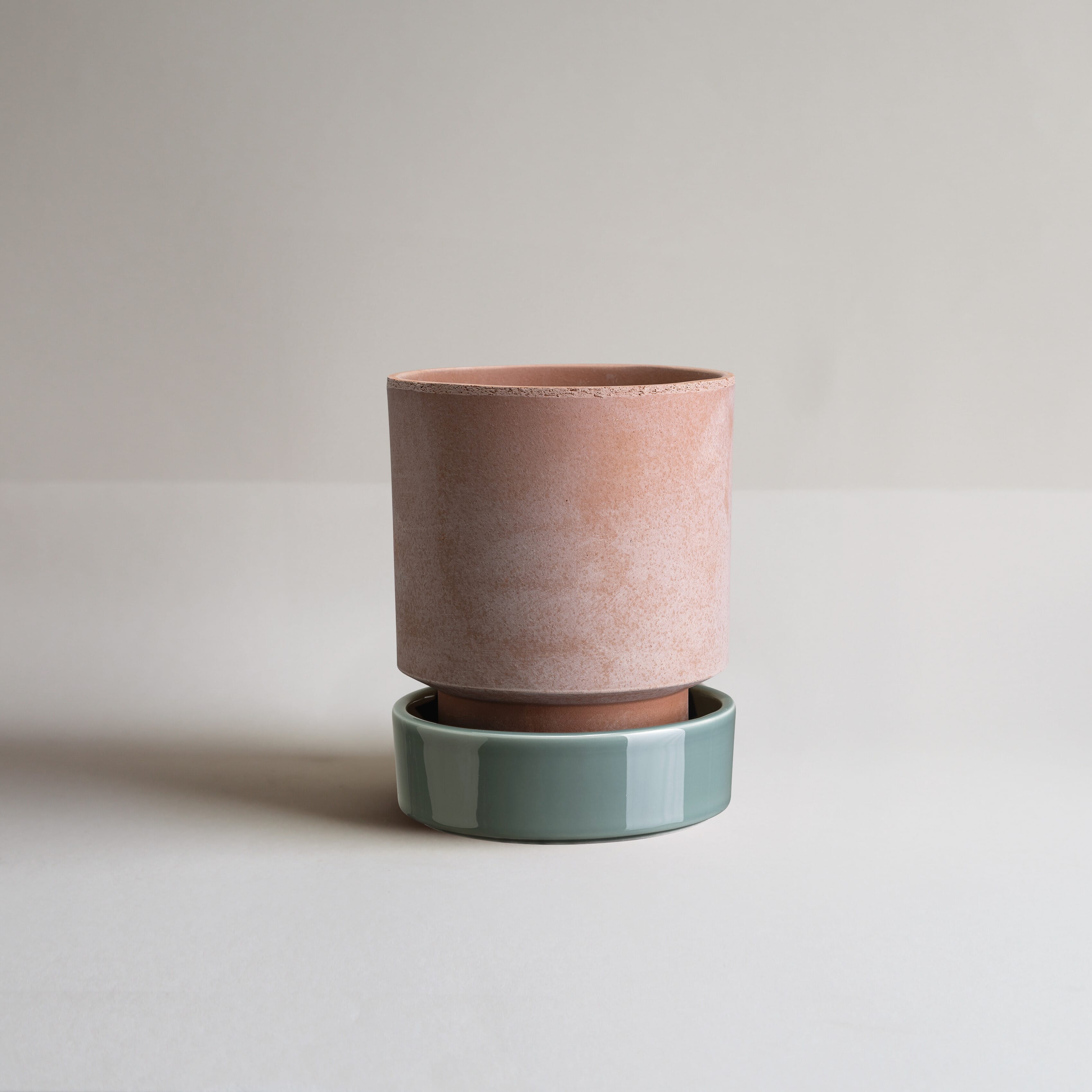 Hoff Potte Rose/Misty Blue 14x17 - Hovedbilde