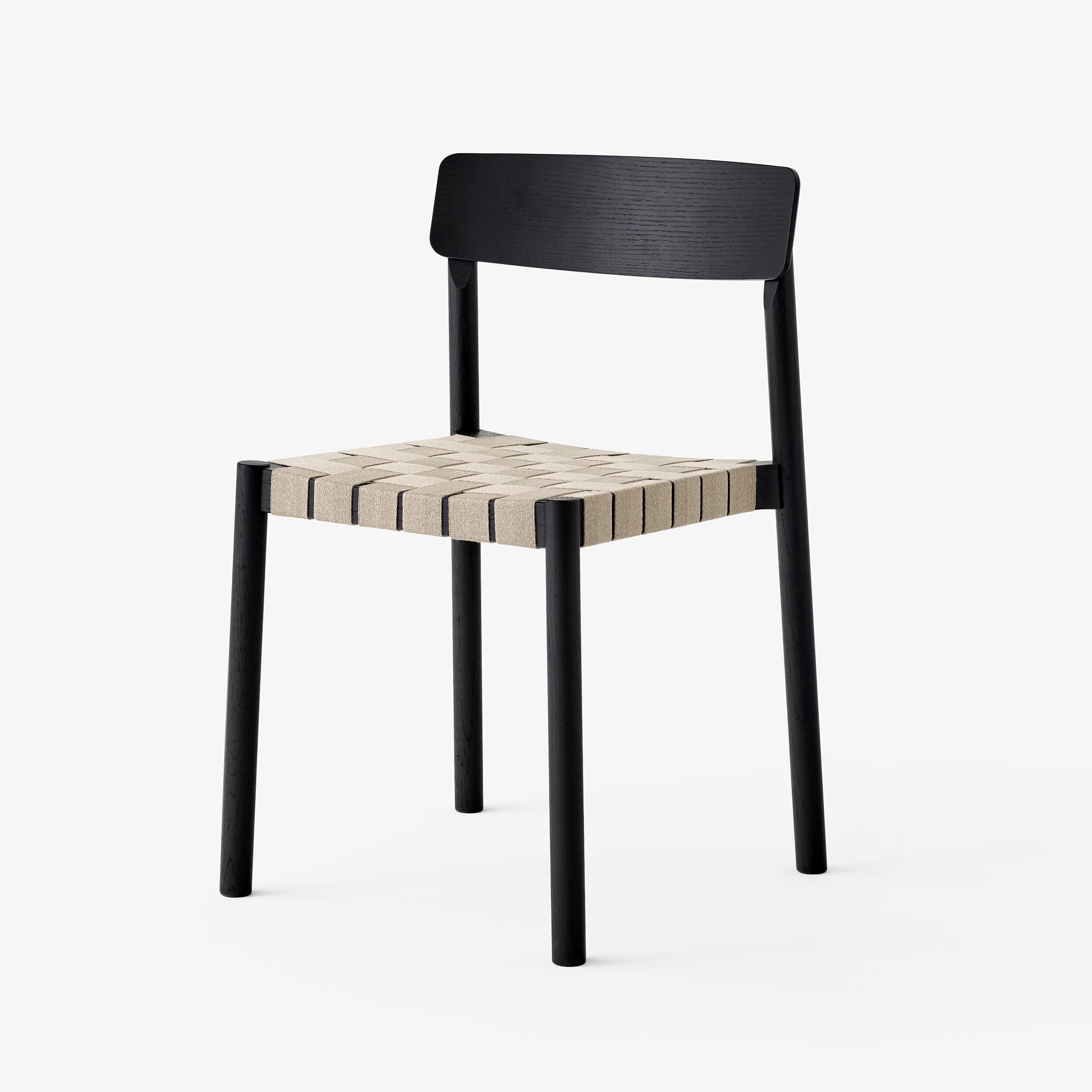 Betty Stol TK1 Svart/Natur - Hovedbilde