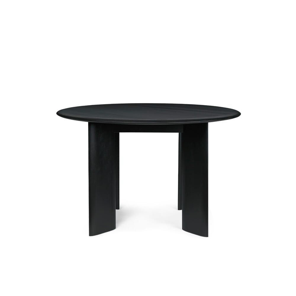Spisebord Bevel Ø:117 Svart - Hovedbilde