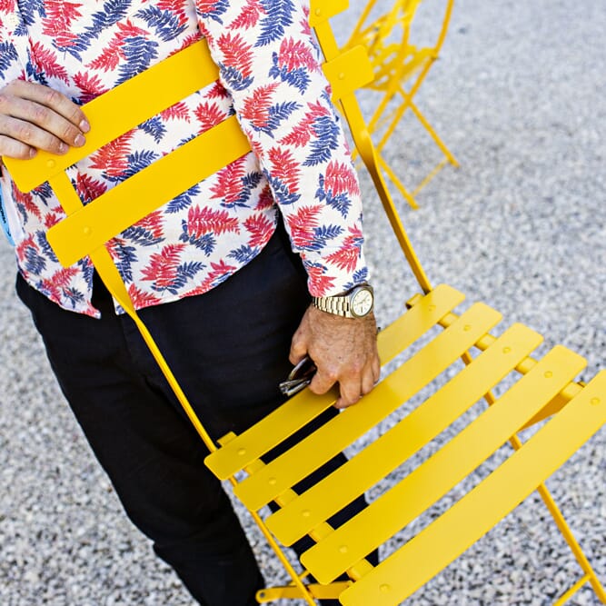 Bistro Metal Stol - Bilde 9