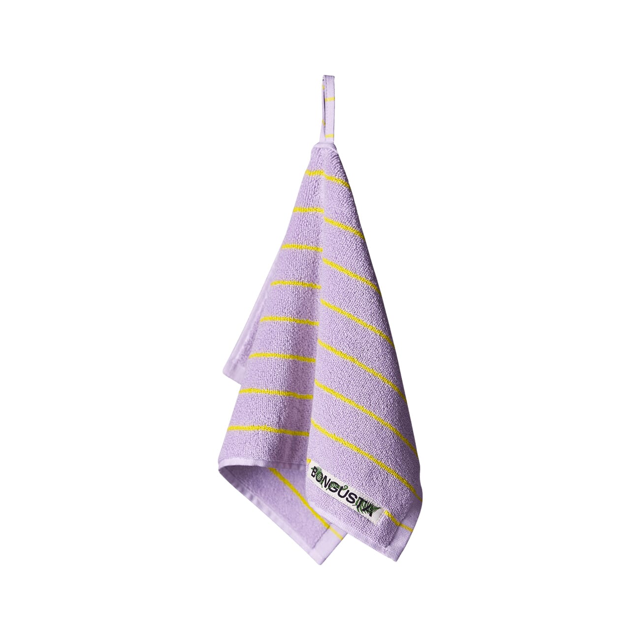 Gjestehåndkle Lilac/Yellow 30x50 - Hovedbilde