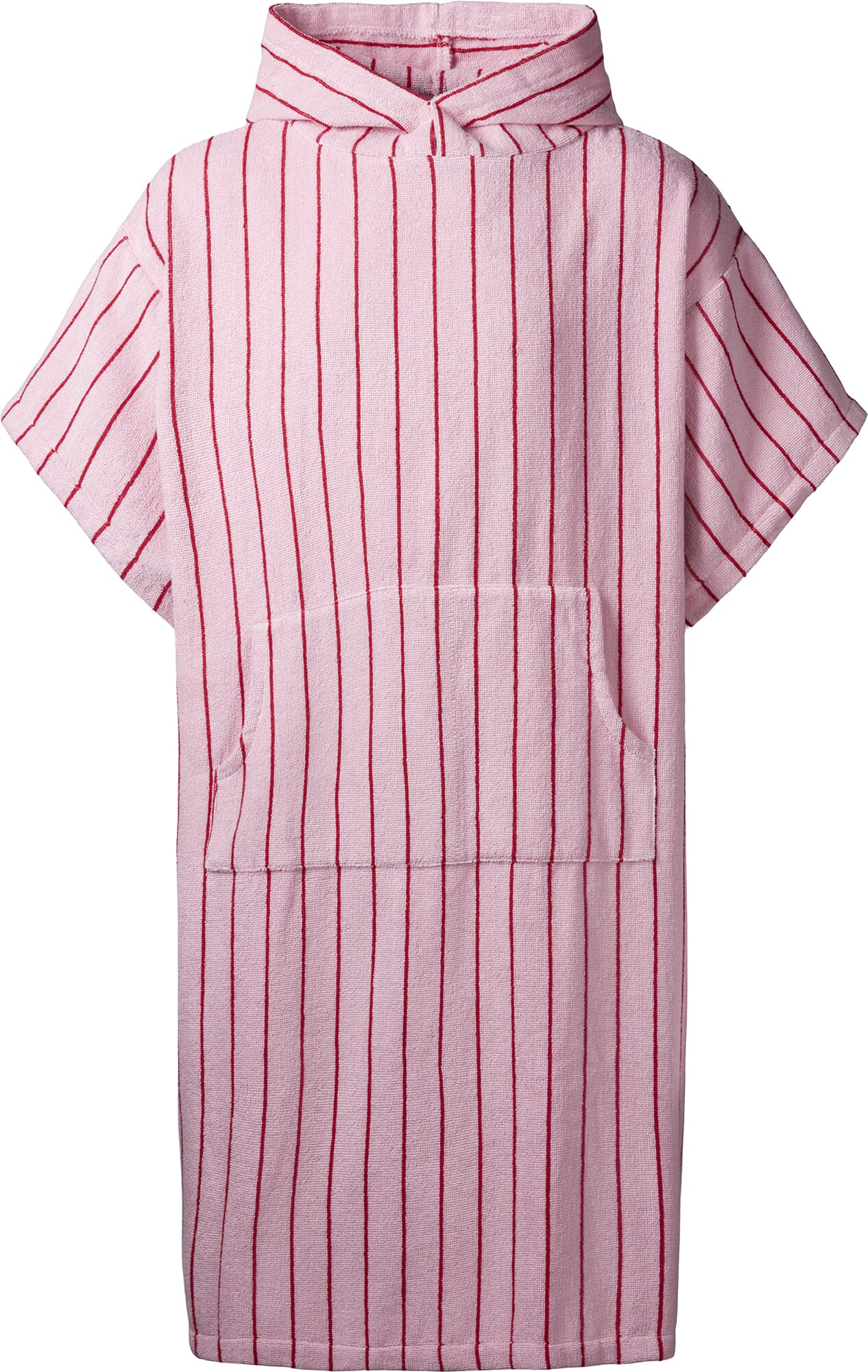 Badeh†ndkle Poncho Pink/Red - Bilde 2