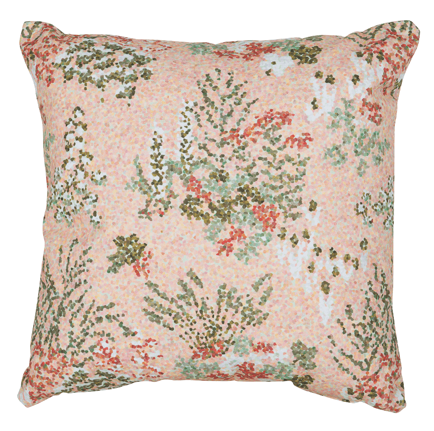 Bouquet Savage Utendørspute Pixels Powder Pink 44x44 - Hovedbilde