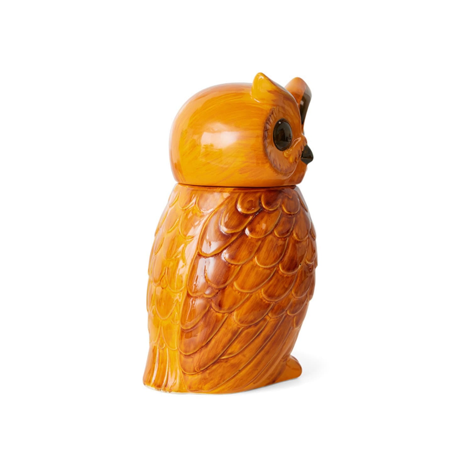 Ceramic owl jar tangerine - Bilde 4