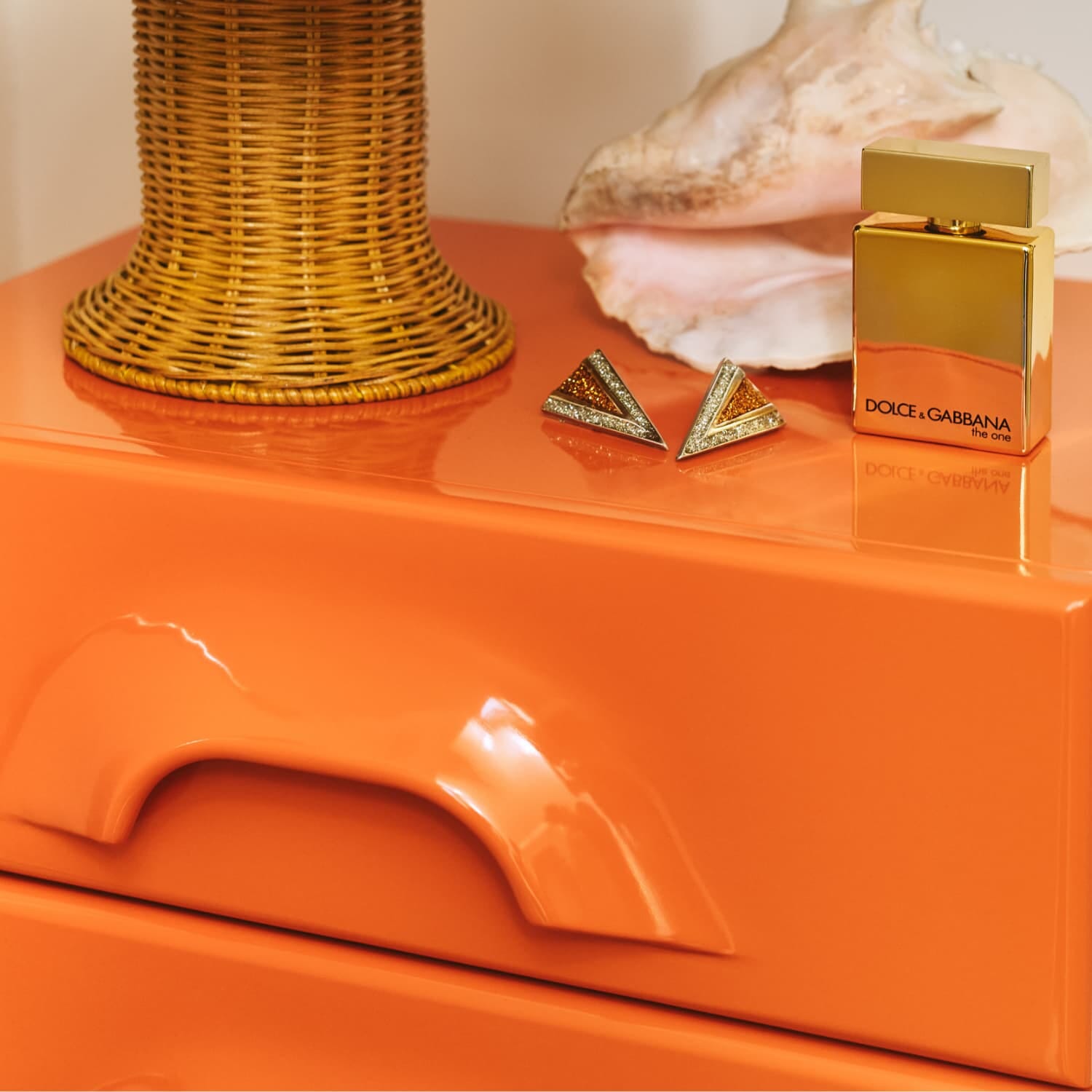 Chest of 8 drawers, tangerine - Bilde 9