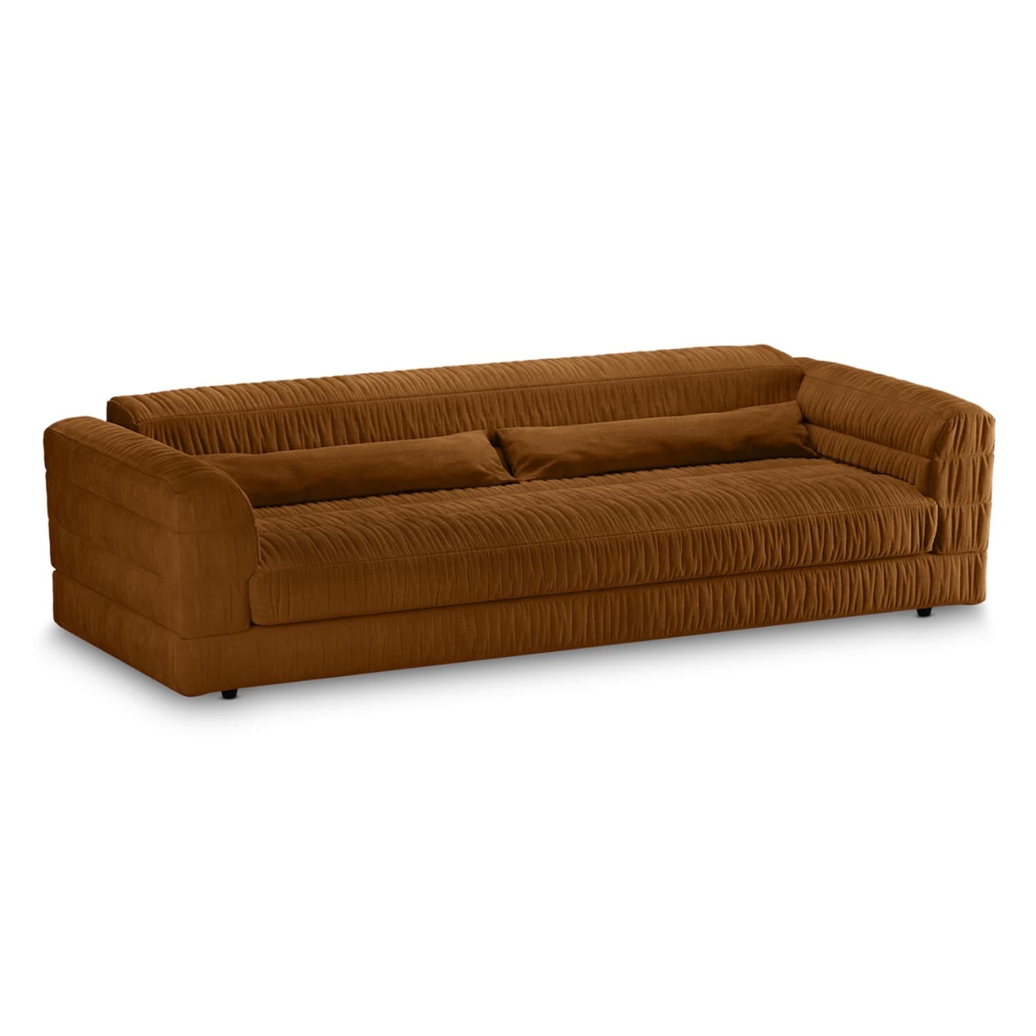 Club couch: royal velvet, caramel - Bilde 2