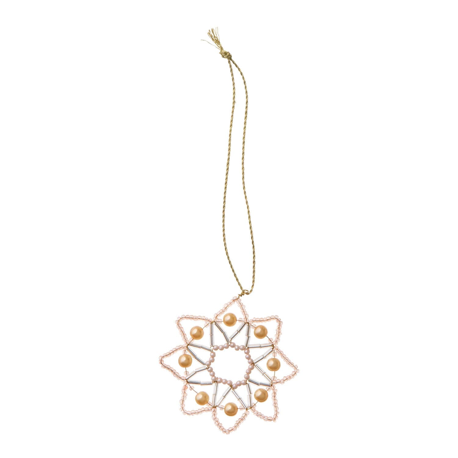 Juletrepynt Crystal Ø5,5cm Ellis Soft Rose