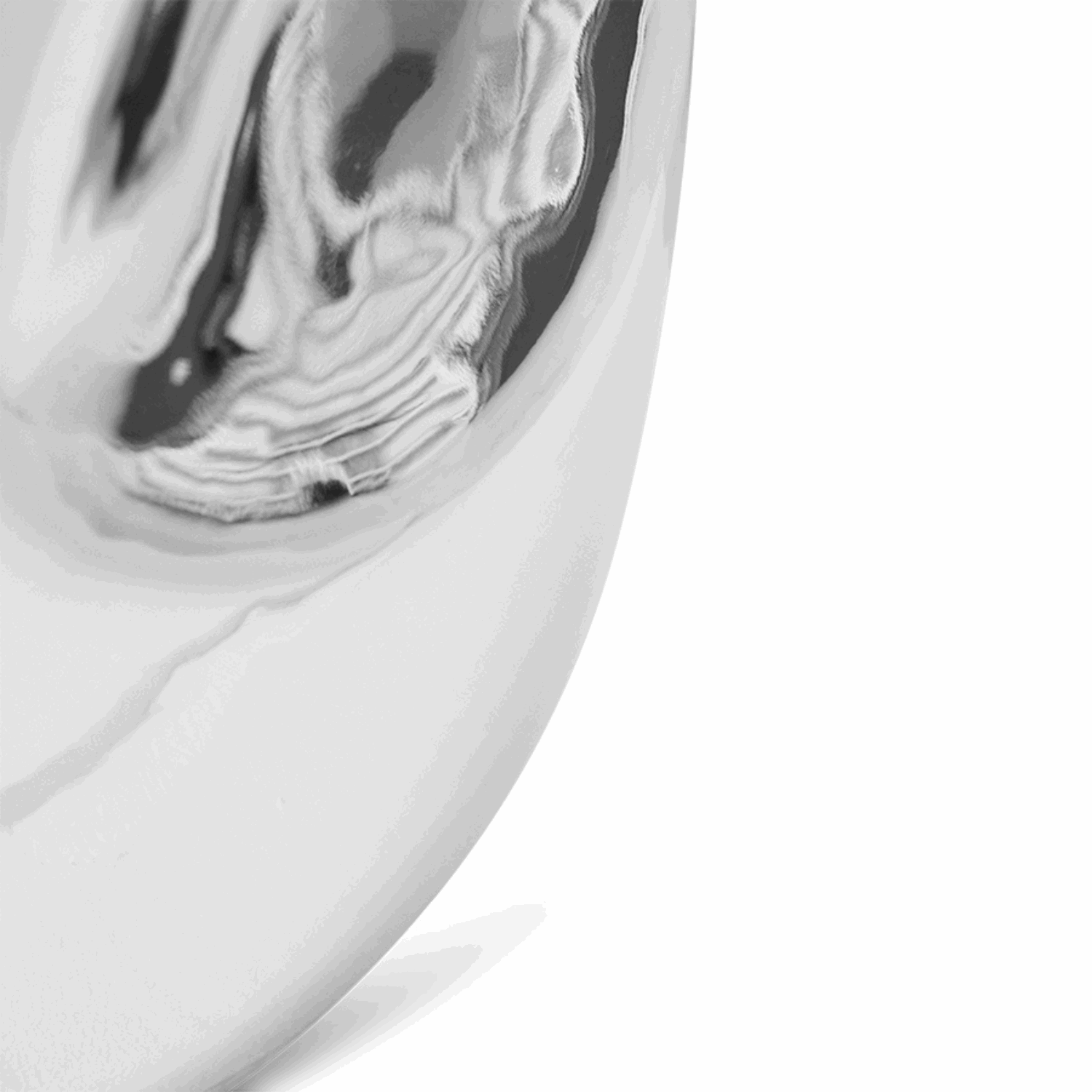 Currents chrome side table - Bilde 4