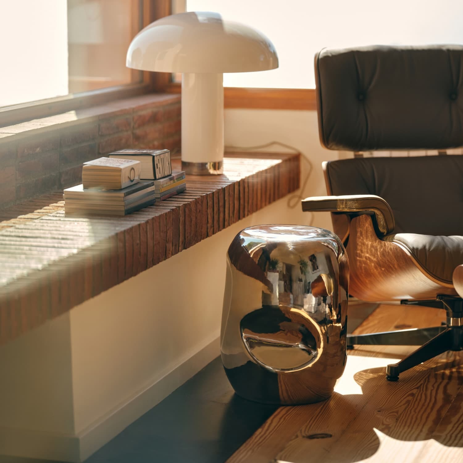 Currents chrome side table - Hovedbilde
