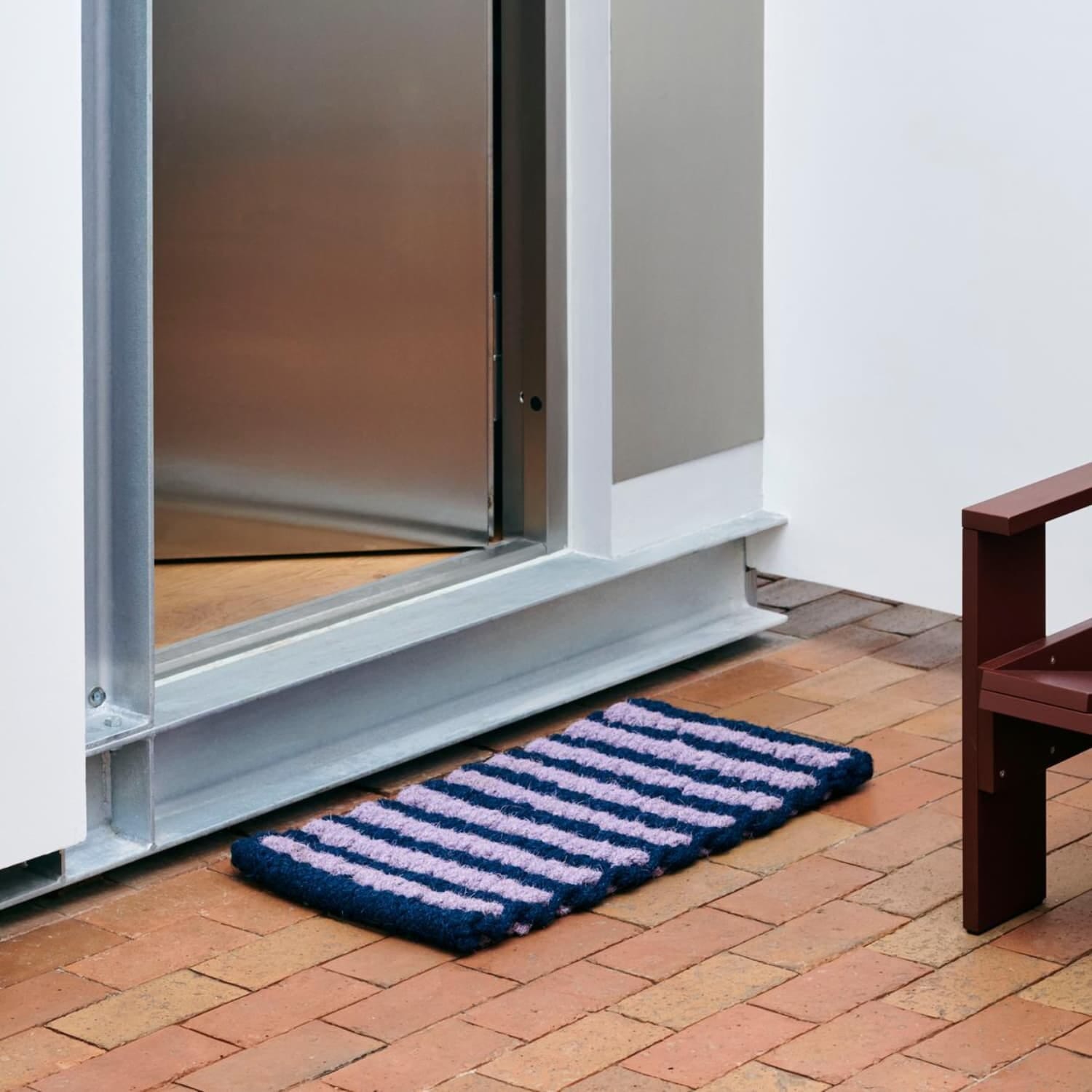 Dørmatte Coco Lavender and Navy 40x80 - Bilde 2
