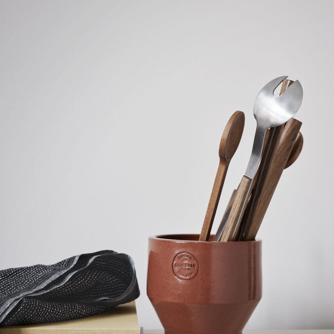 Blomsterpotte Edge Burned Red Ø:25 - Bilde 4