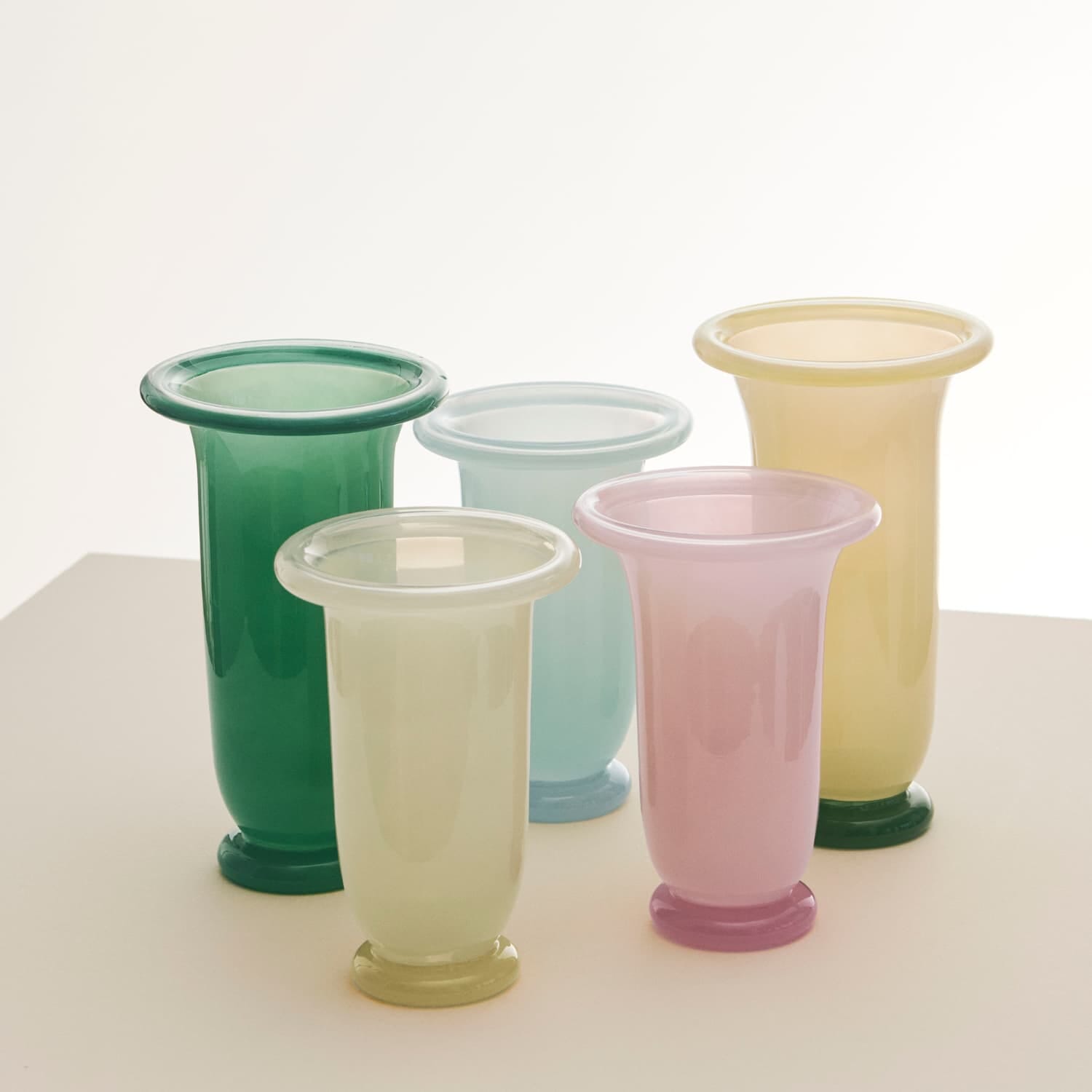 Empire Vase Medium Lime Yellow - Bilde 3