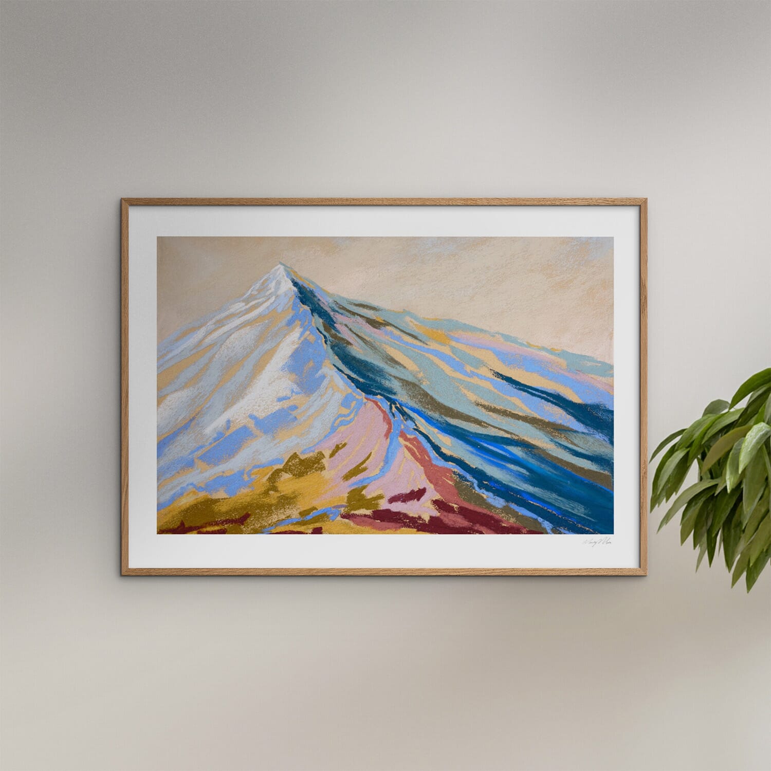 Poster Velvet Peak 3 50x70 - Hovedbilde