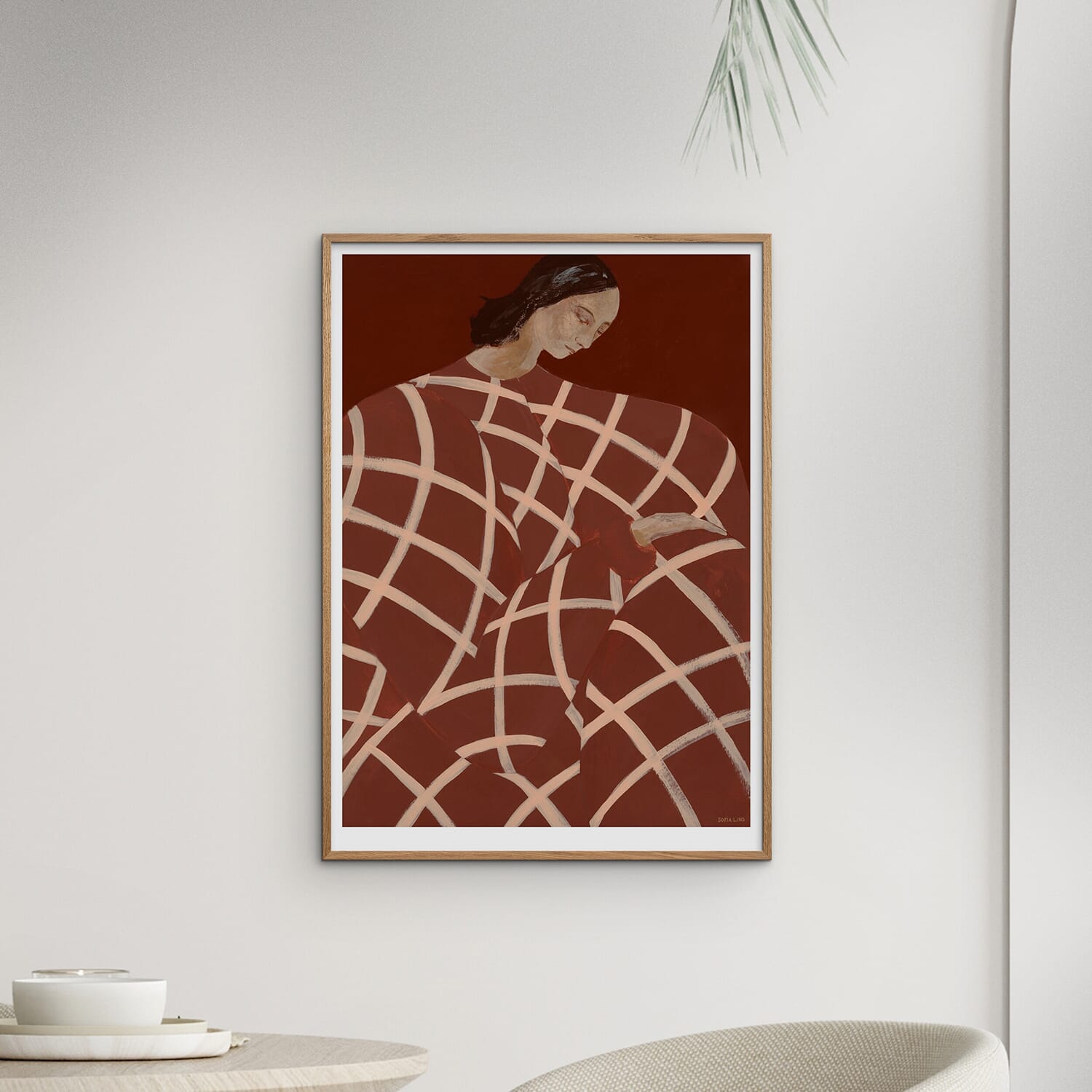 Poster Waiting At Art 70x100