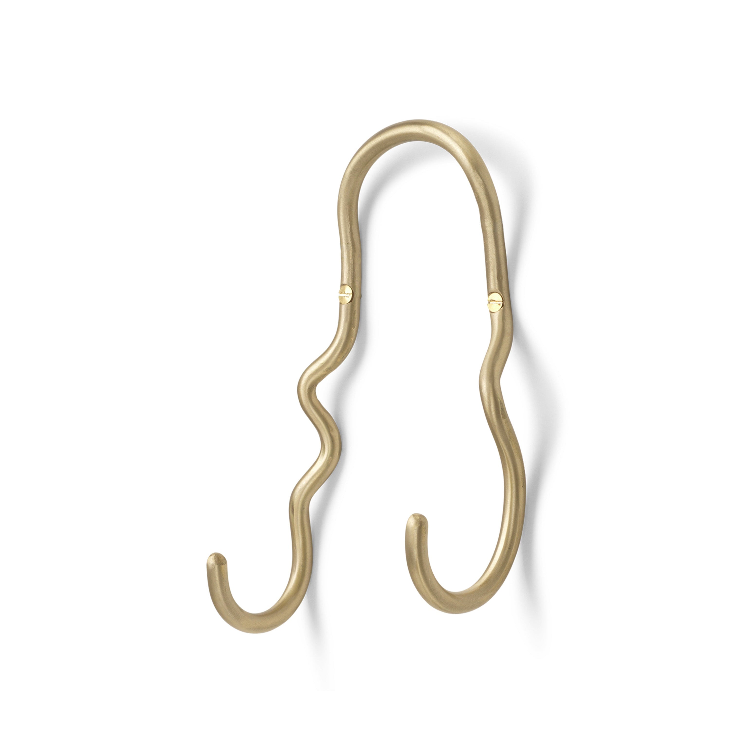 Dobbel Knagg Curvature Messing