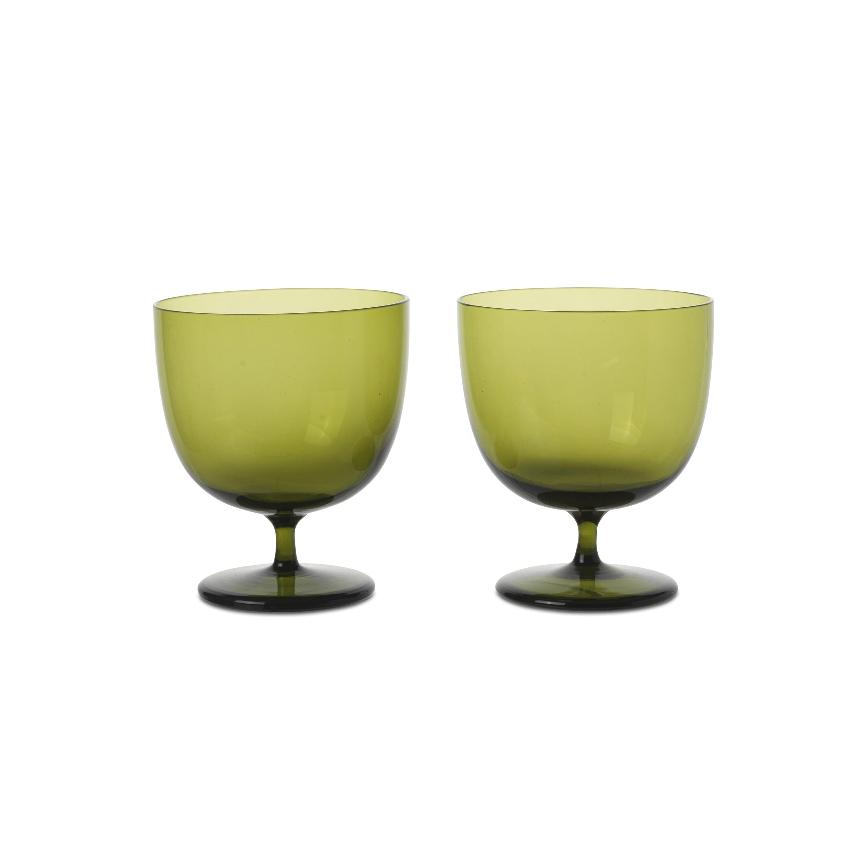 2 stk | Vannglass Host Moss Green - Hovedbilde