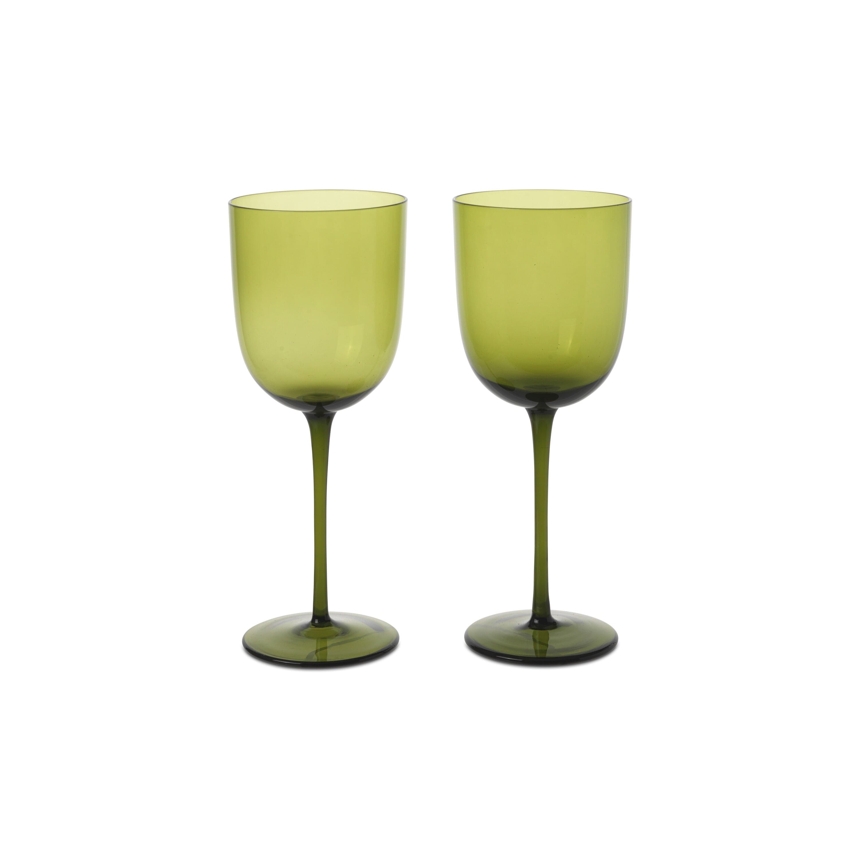 2 stk | Hvitvinsglass Host Moss Green - Hovedbilde