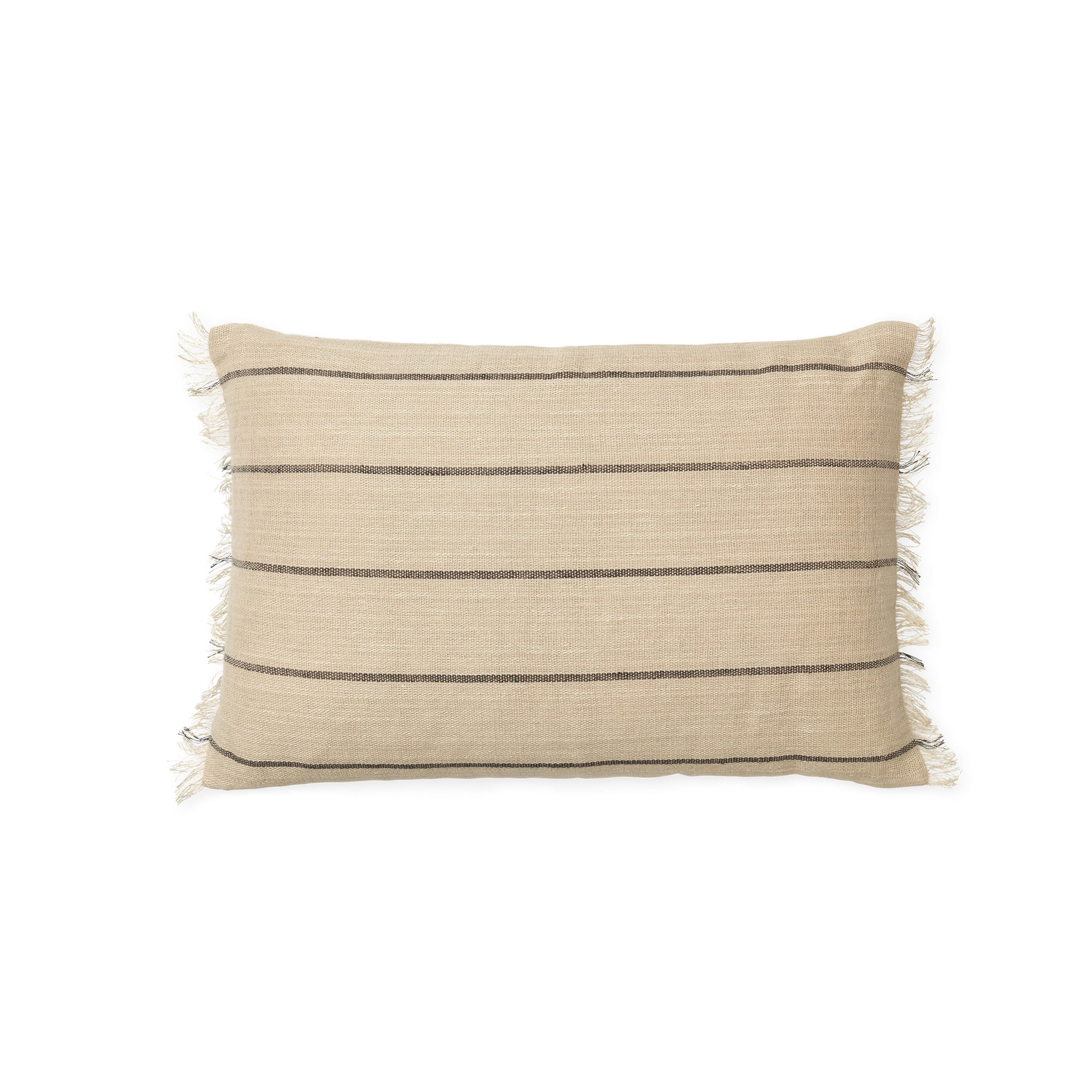 Pute Calm Camel/Black 60x40 - Hovedbilde