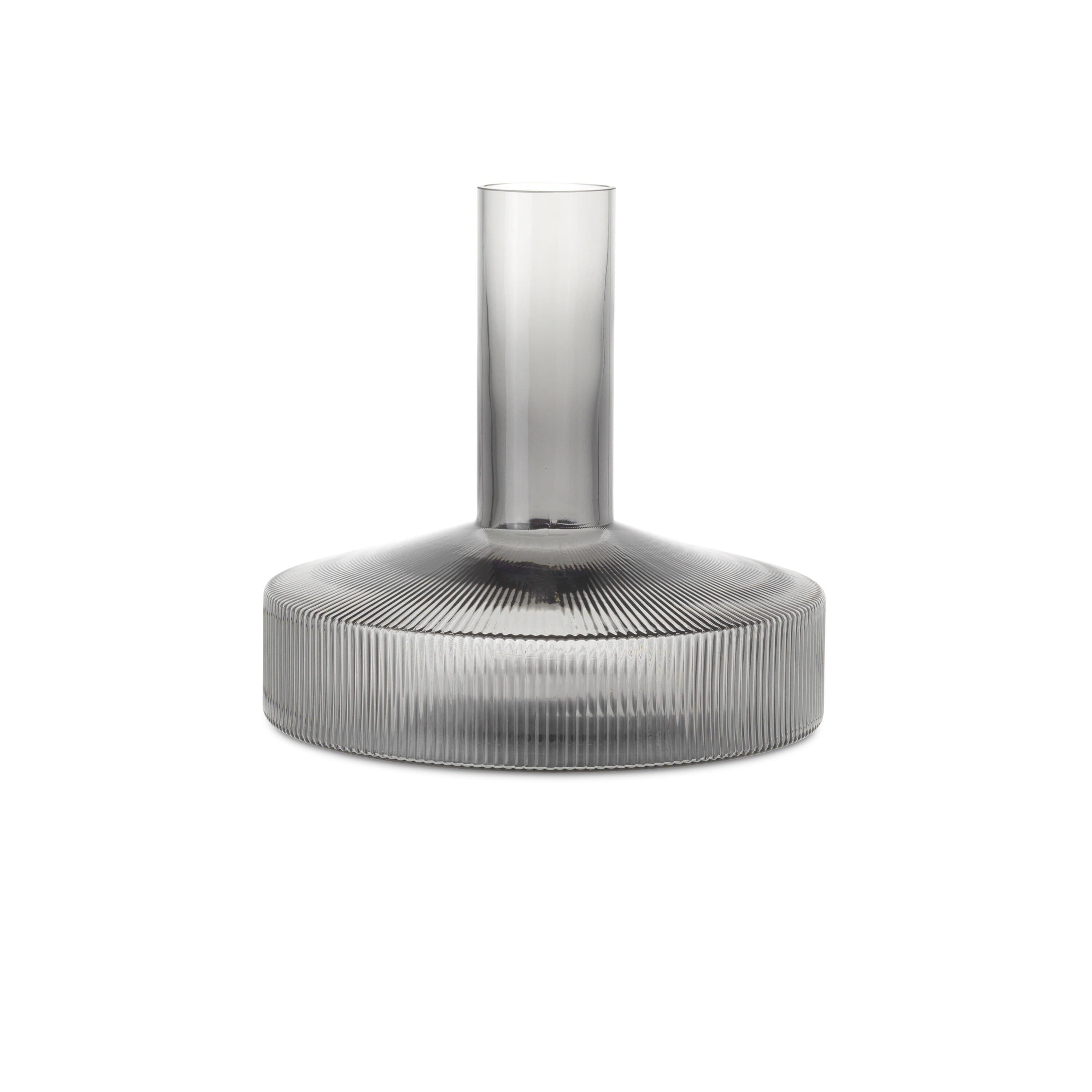 Vinkaraffel Ripple Smoked Grey - Bilde 2