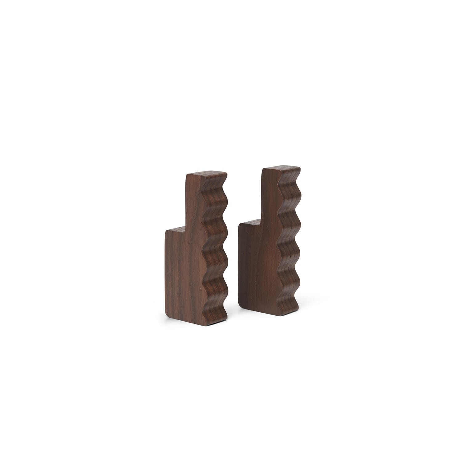 2 stk | Unda Knagger Dark Brown - Bilde 2