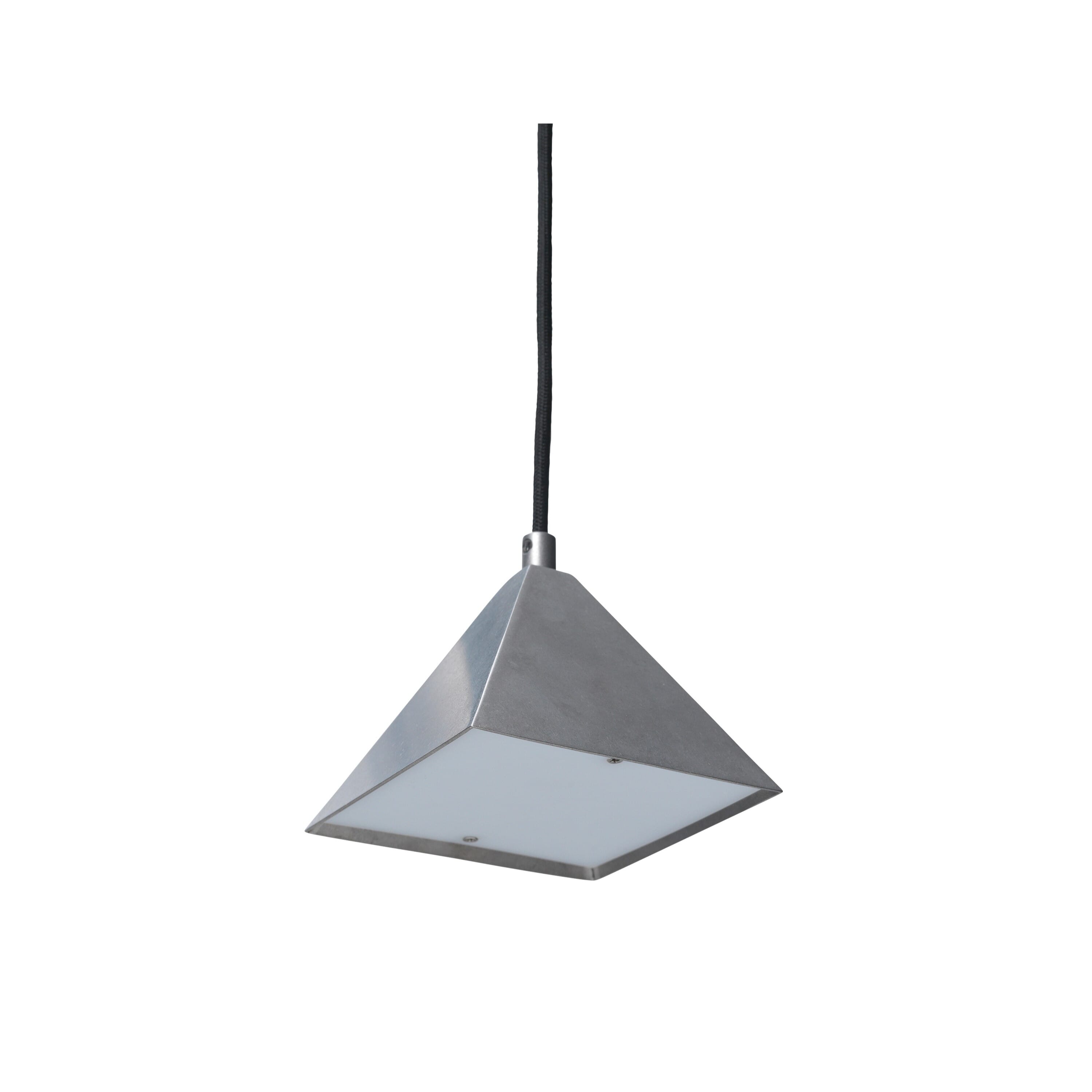 Kare Pendant Lampe Rustfritt Stål - Hovedbilde