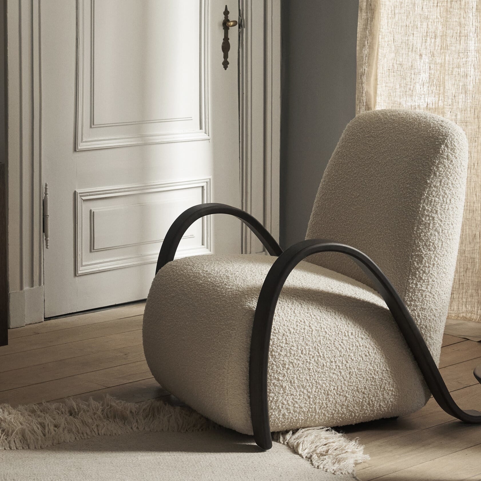 Buur Lenestol Off White - Hovedbilde