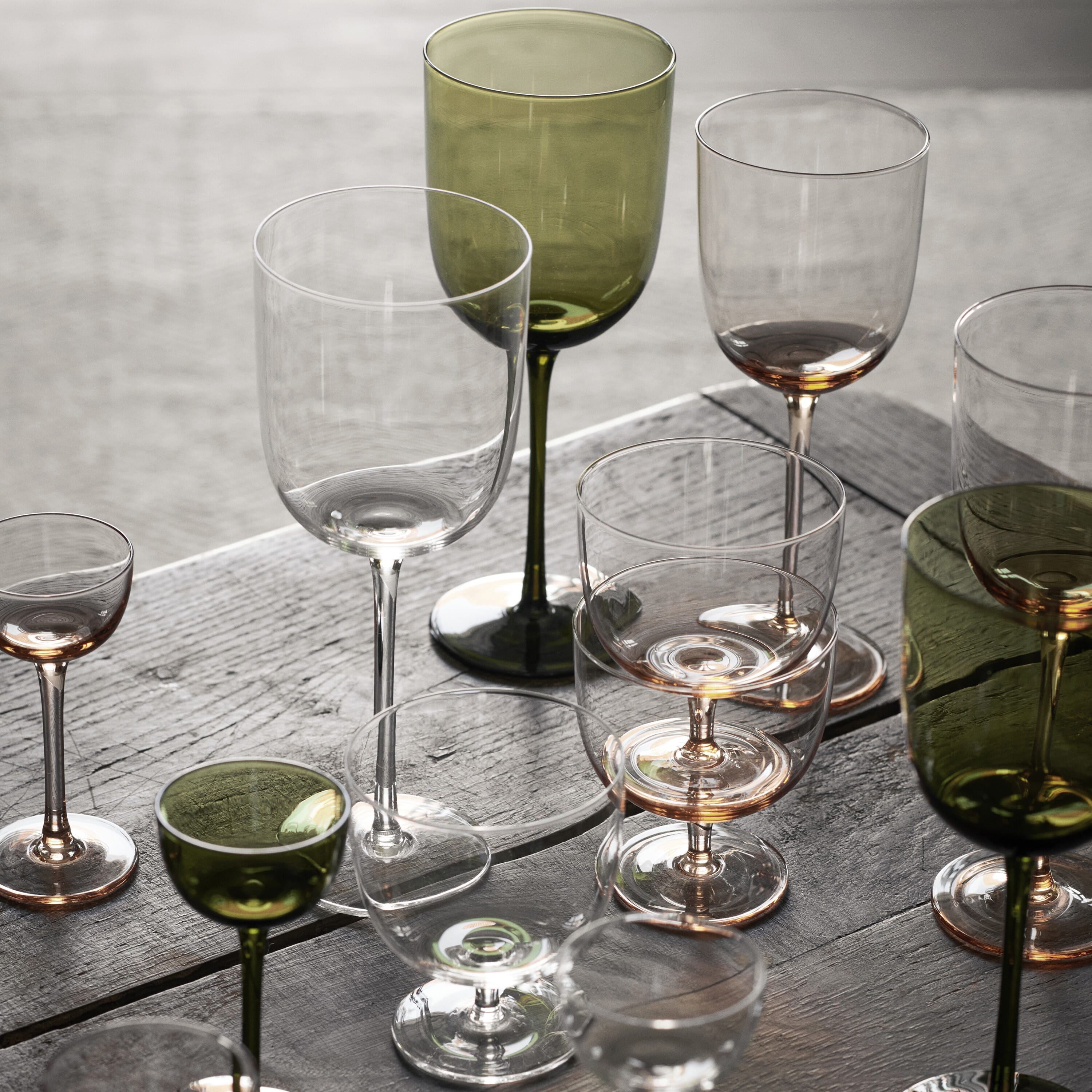 2 stk | Hvitvinsglass Host Moss Green - Bilde 2