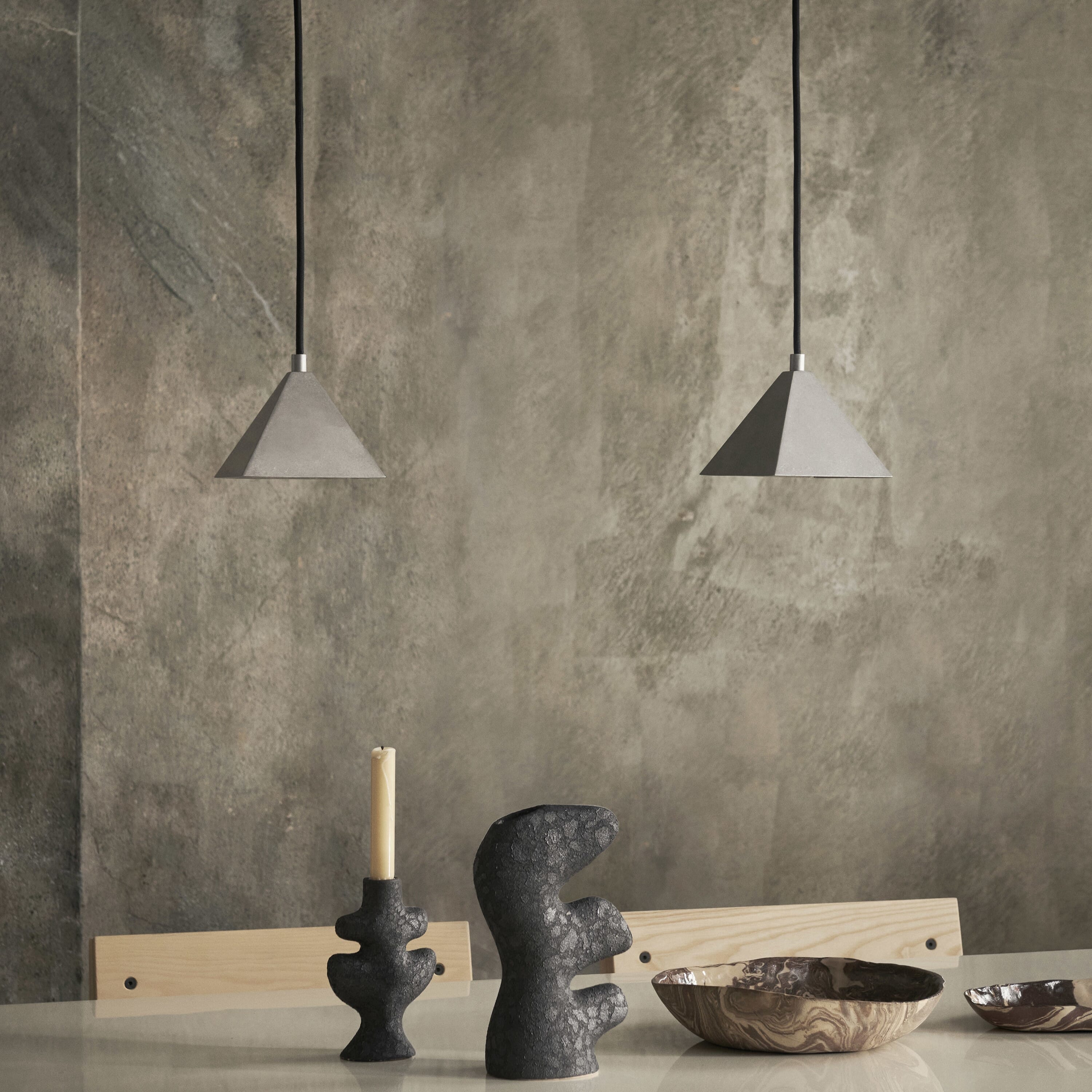 Kare Pendant Lampe Rustfritt Stål - Bilde 2