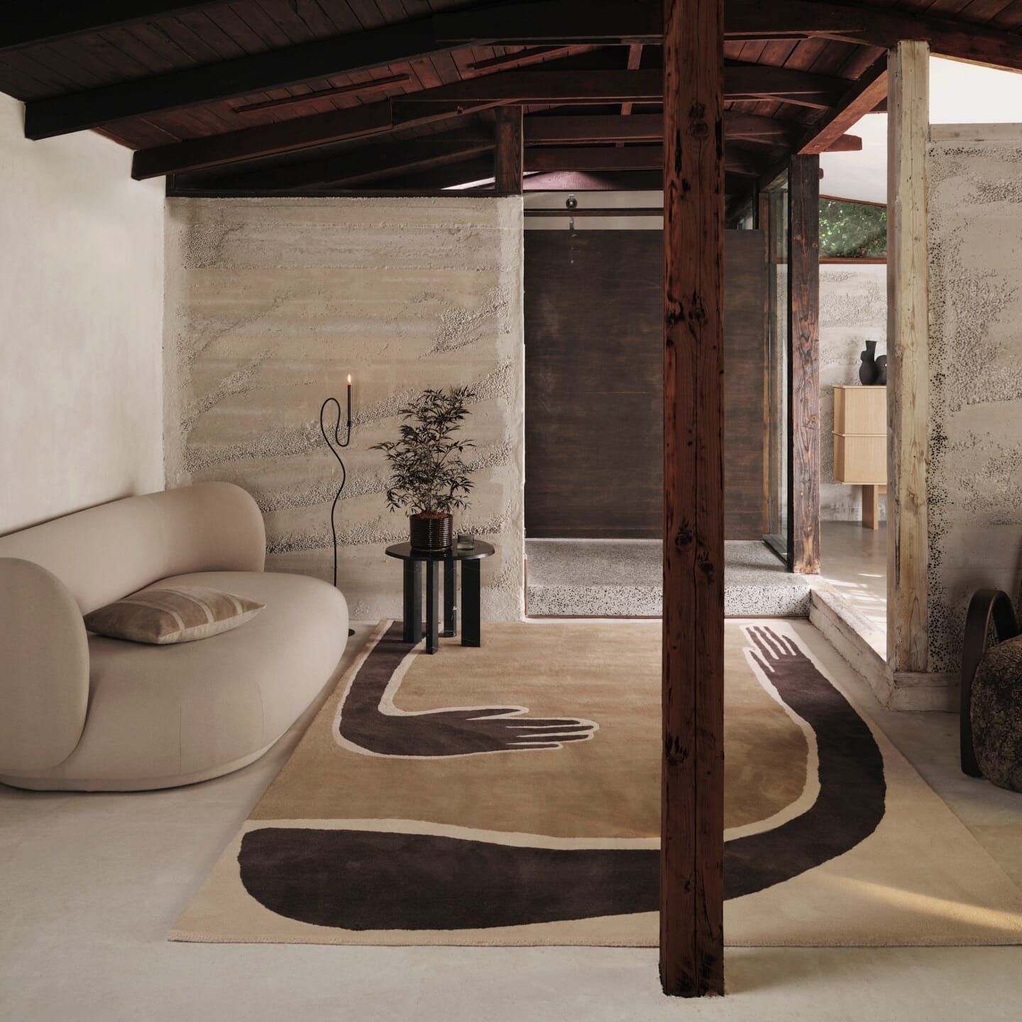 Valse Gulvlysestake Svart - Bilde 3