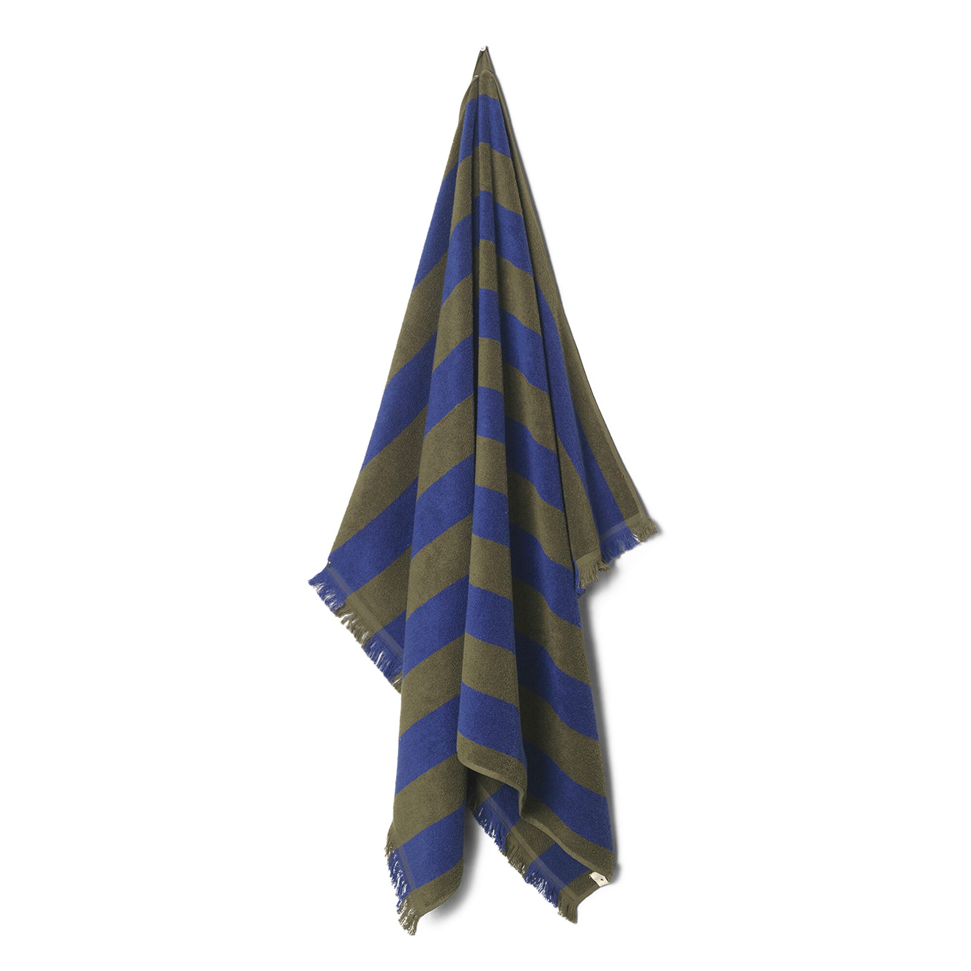 Alee Strandhånkle Olive/Bright Blue 100x150 - Hovedbilde