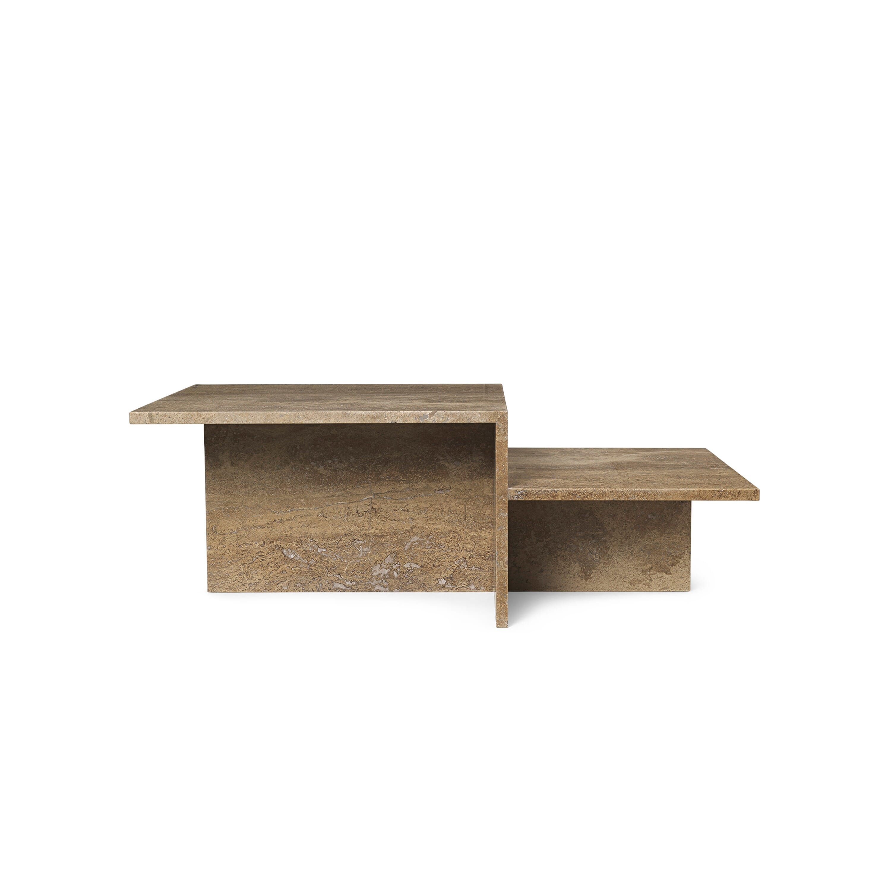 Distinct Sofabord Mørkebrun Travertine - Bilde 4
