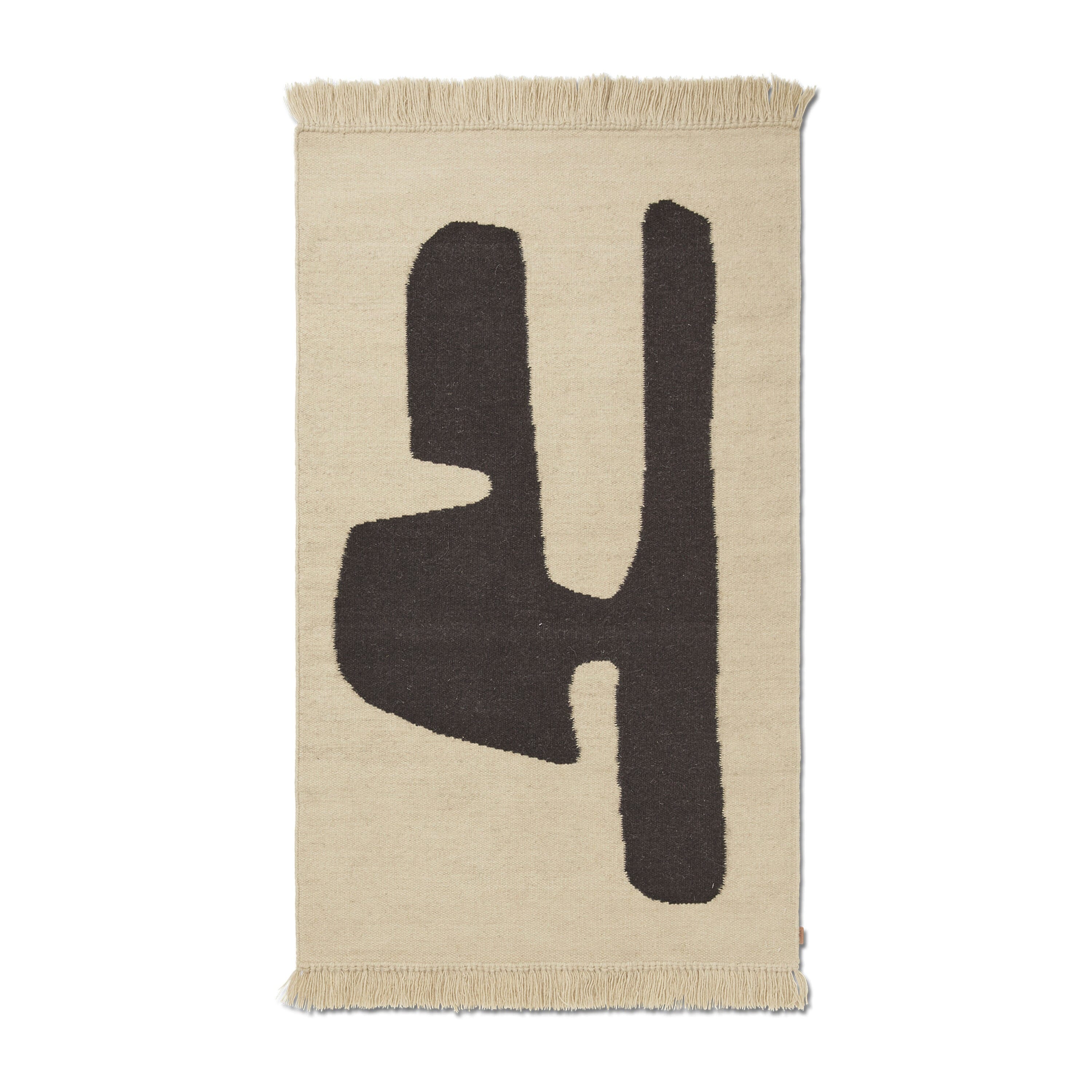 Gulvteppe Kelim Lay Off-White  80x140 - Hovedbilde