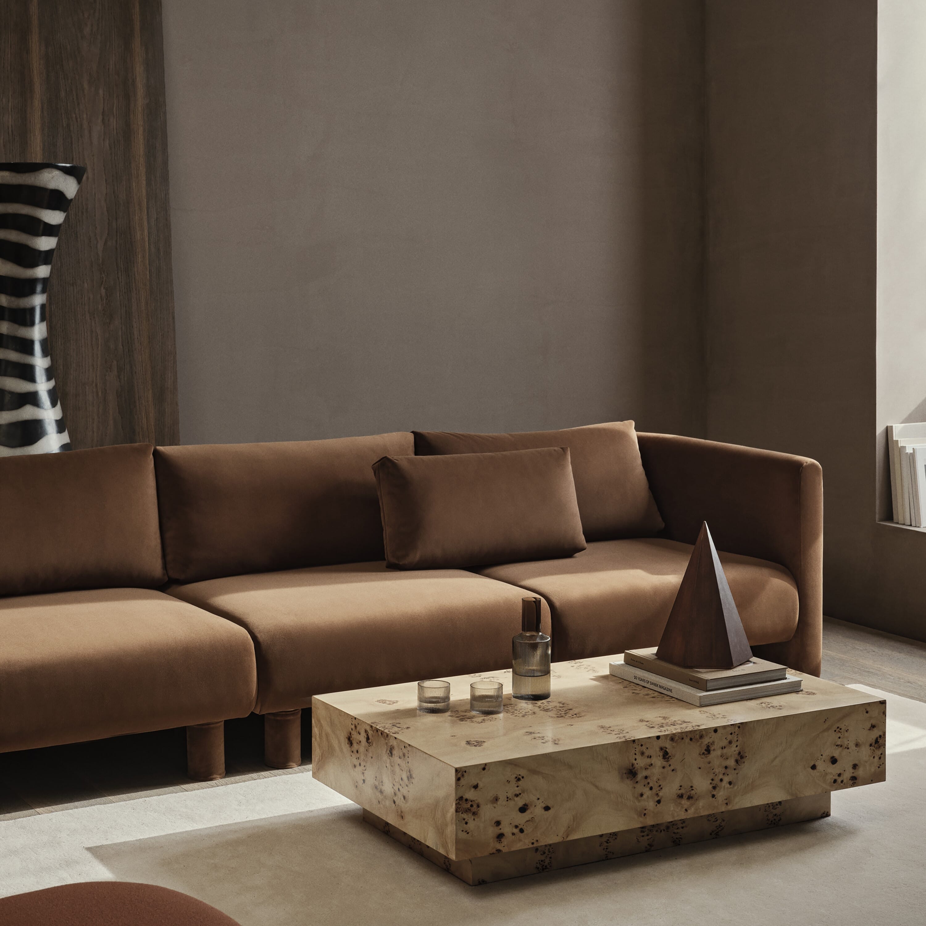 Sofabord Burl Natural - Hovedbilde