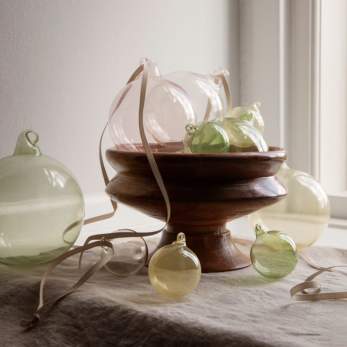 4 stk | Julekuler Baubles Light M - Bilde 2