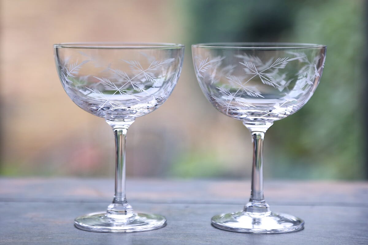 6 stk | Fern Champagneglass - Bilde 2