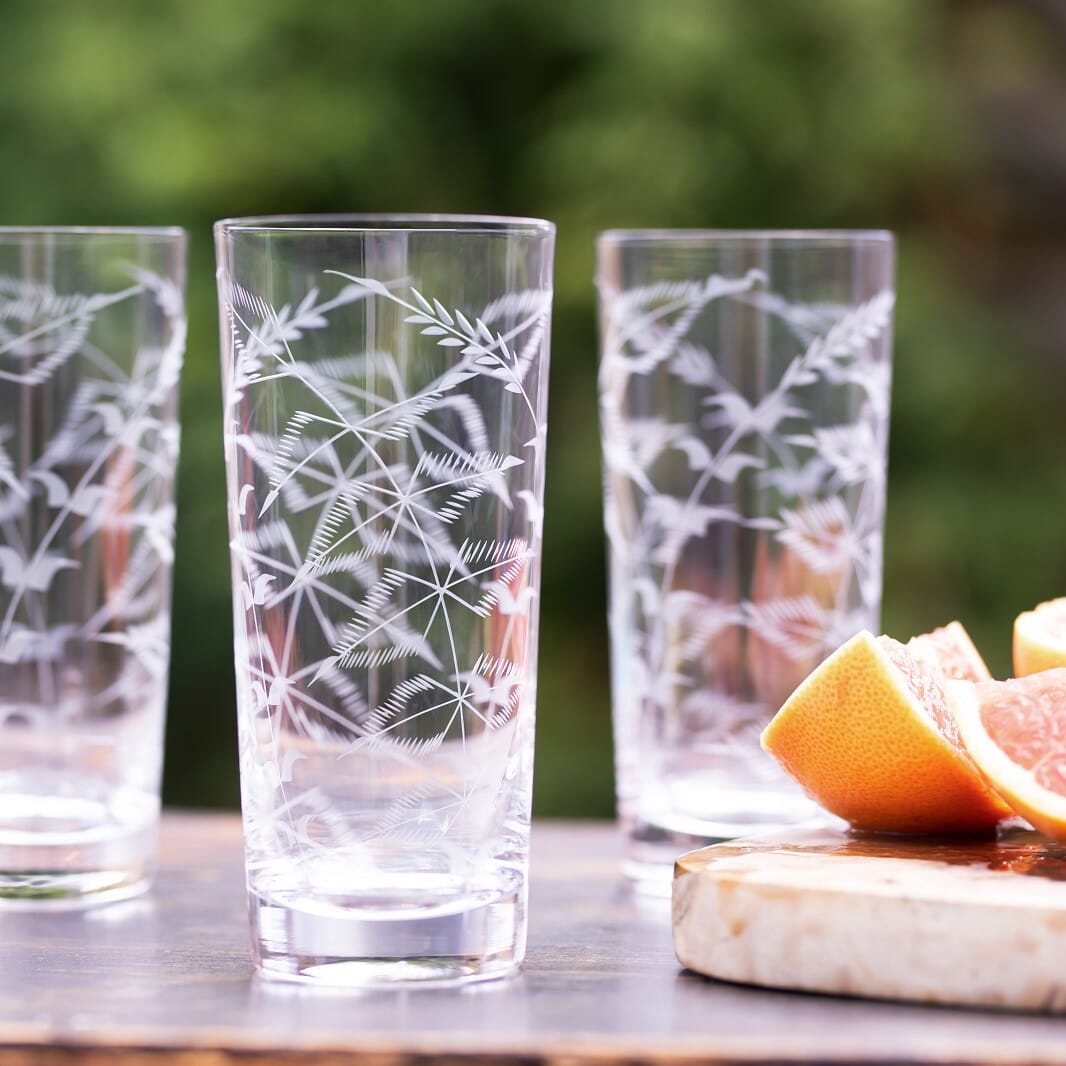 4 stk | Fern Highball glass - Bilde 2