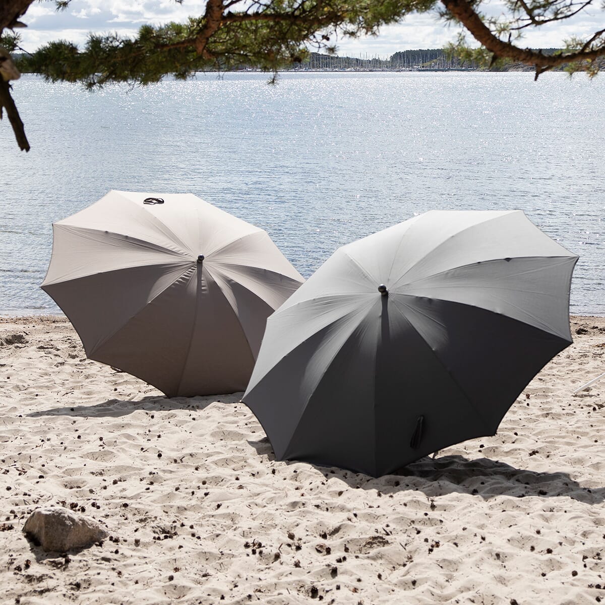 Parasoll Elios Ø:280 Taupe - Bilde 2