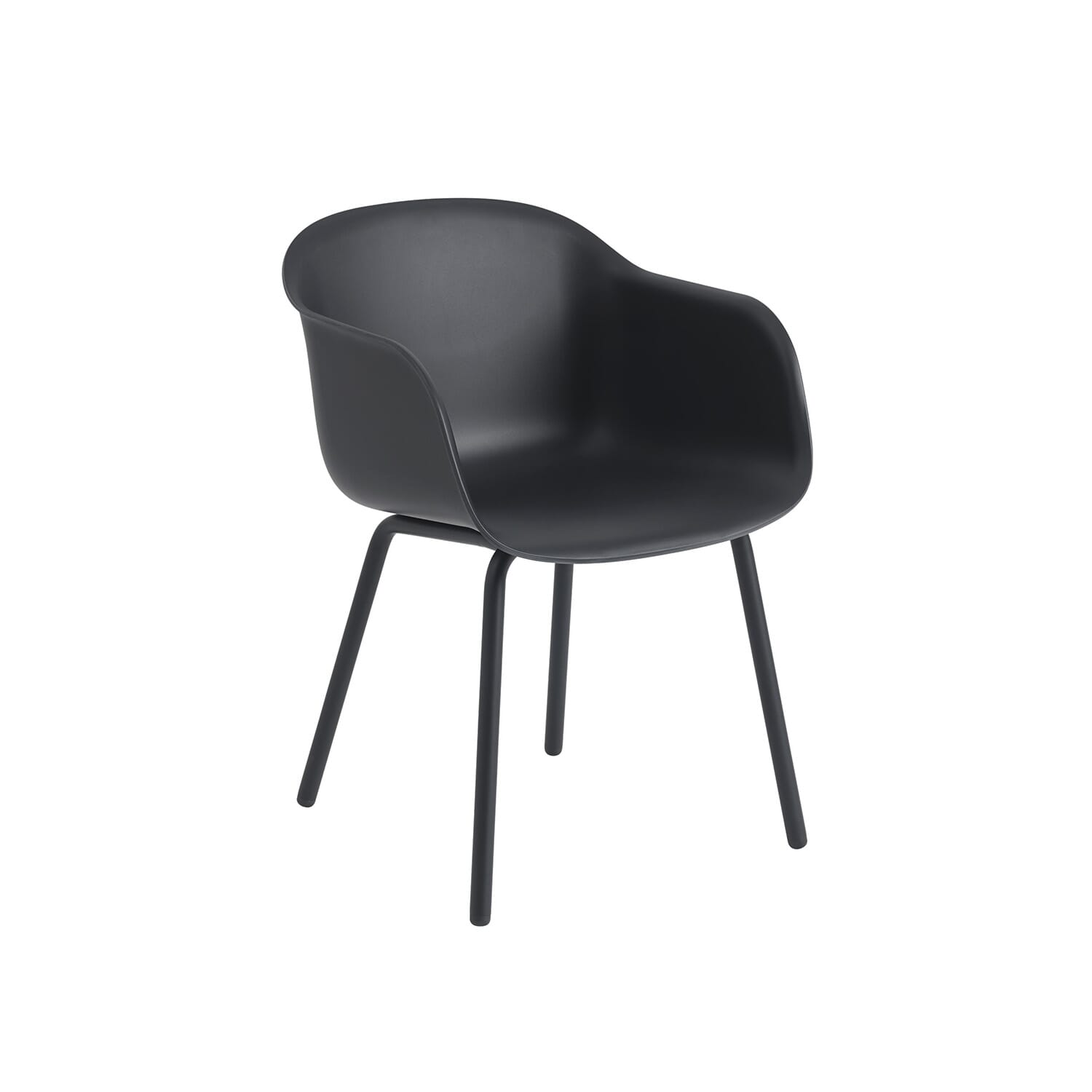 Fiber Outdoor Armchair - Anthracite Black - Hovedbilde
