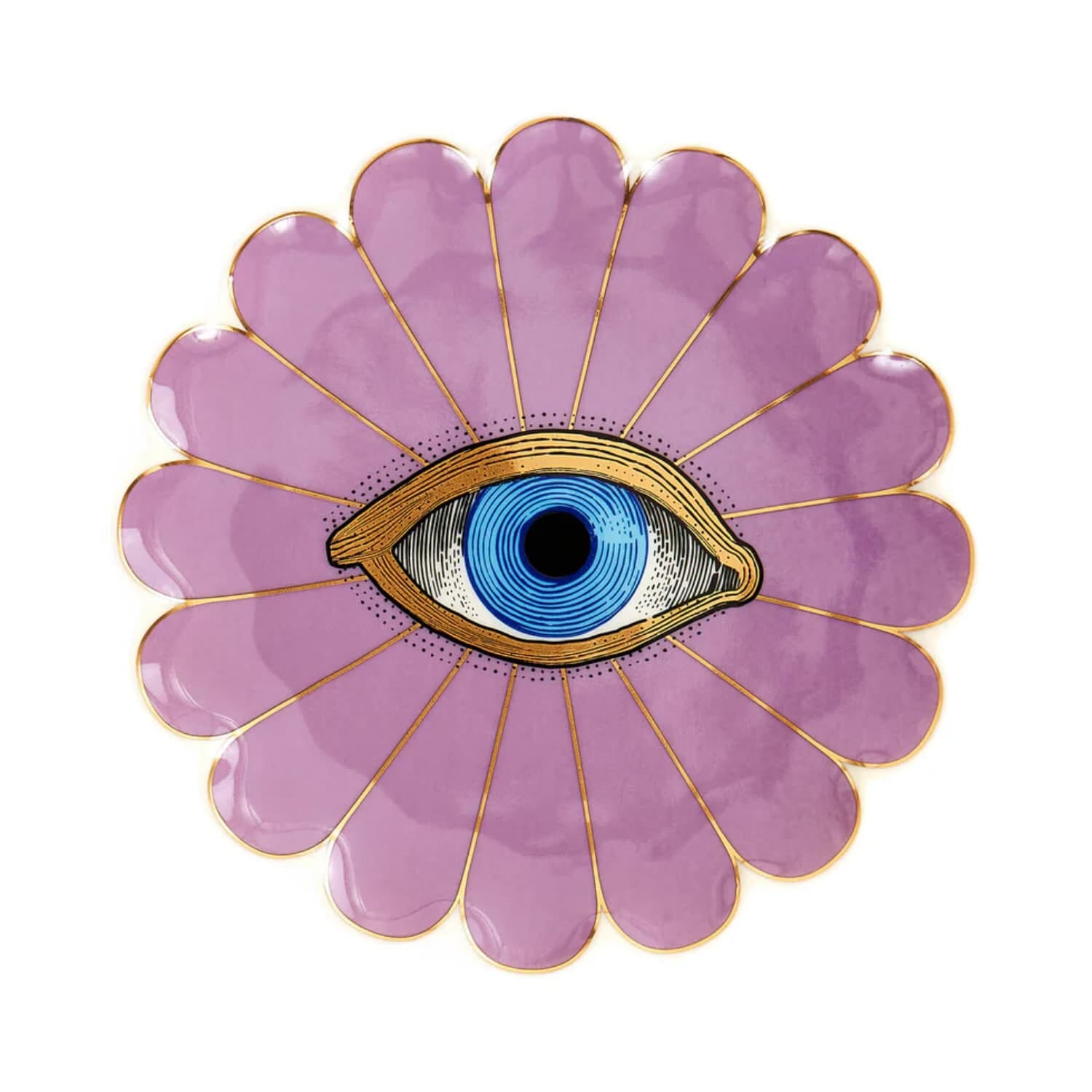 Fleur Tray - Blue/Purple
