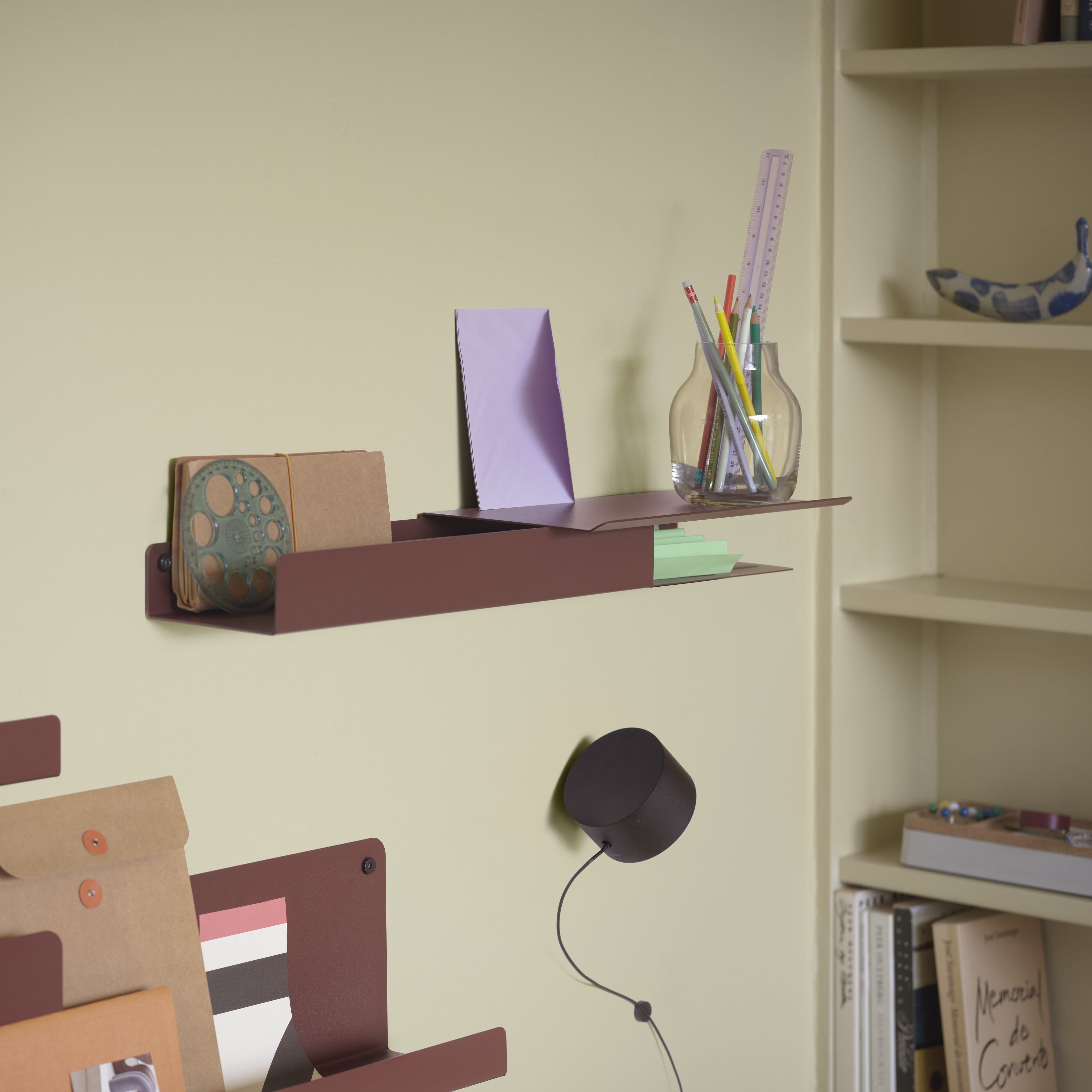 Folded Platform Shelves Olive 62x5 - Bilde 3