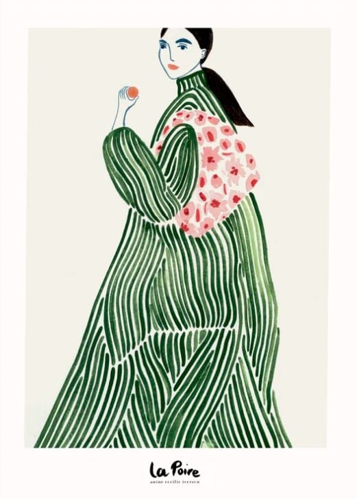 Poster Green Coat - Hovedbilde