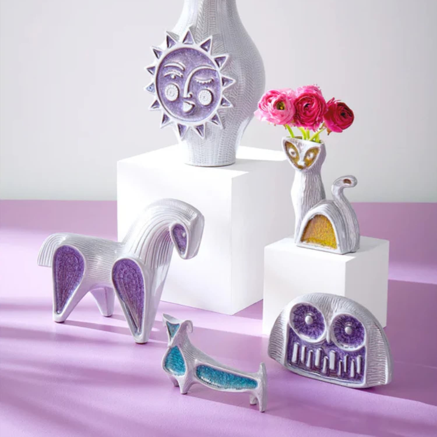 Glass Menagerie Dachshund - Aquamarine