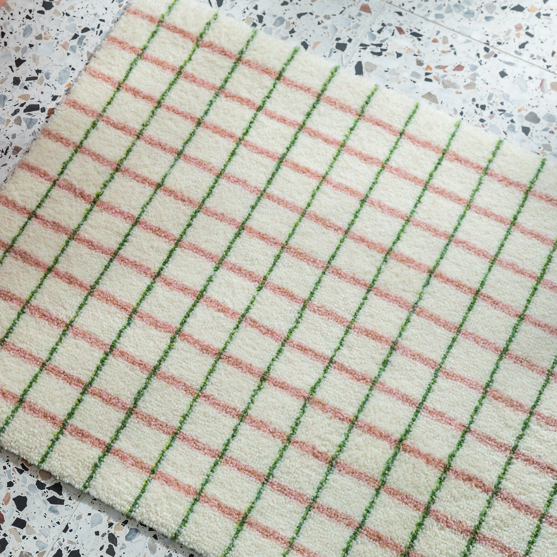 D?rmatte Grid Lime Candycane - Bilde 2