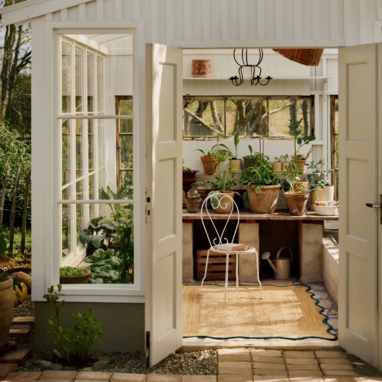 Gulvteppe Scallop Jute Dark Green - Bilde 2