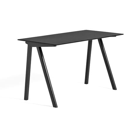 CPH 90 Skrivebord Svart m/Svart linoleum - Hovedbilde