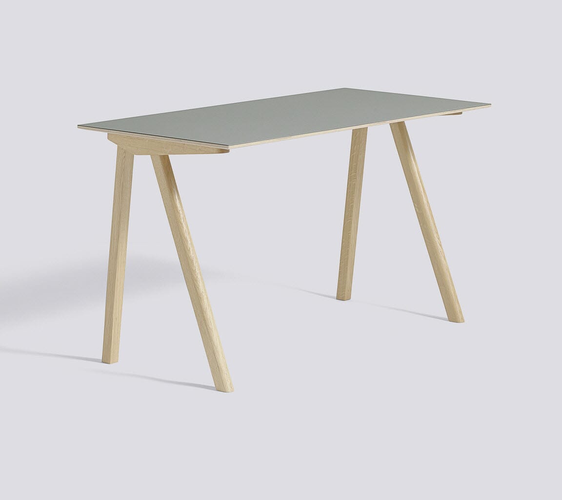 CPH 90 Skrivebord eik/linoleum