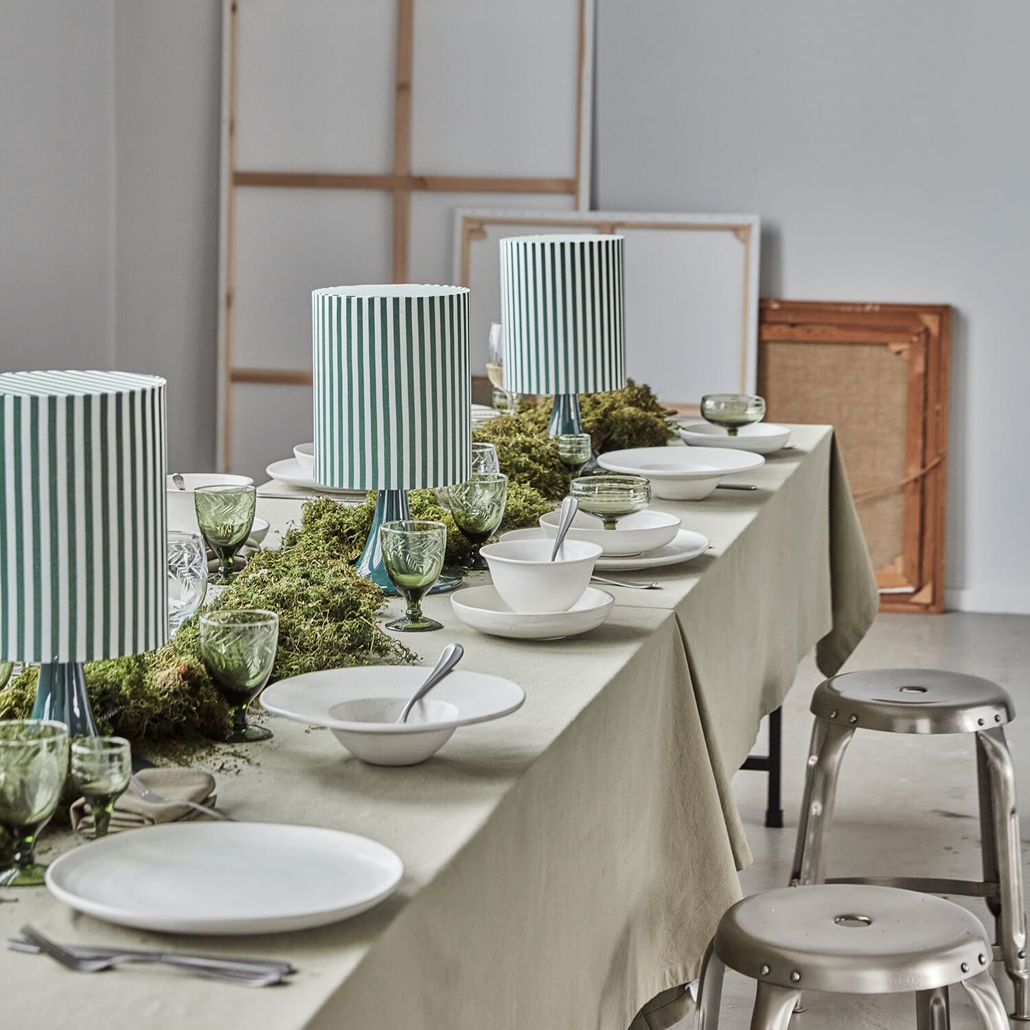 Salatskål Pion Grey/White - Bilde 3