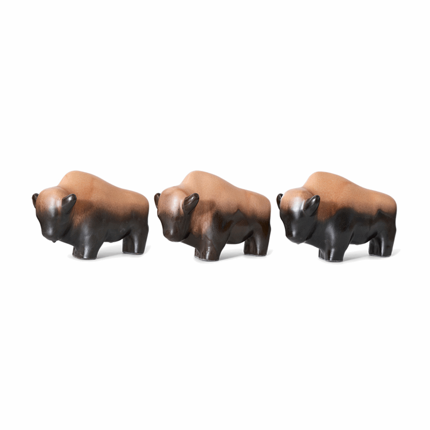 HKLIVING X Otto Keramik: ceramic bull bronze - Bilde 7