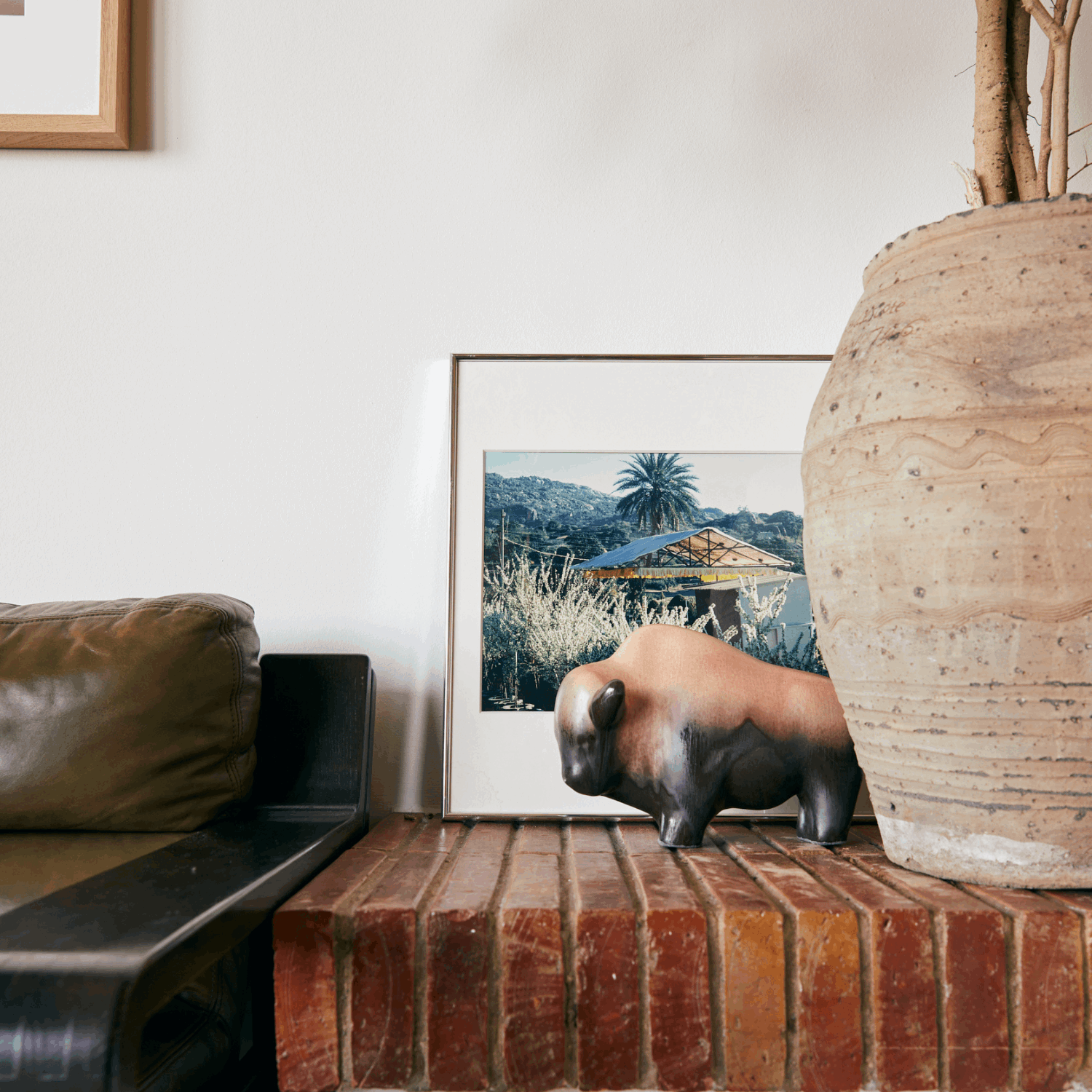 HKLIVING X Otto Keramik: ceramic bull bronze - Bilde 2
